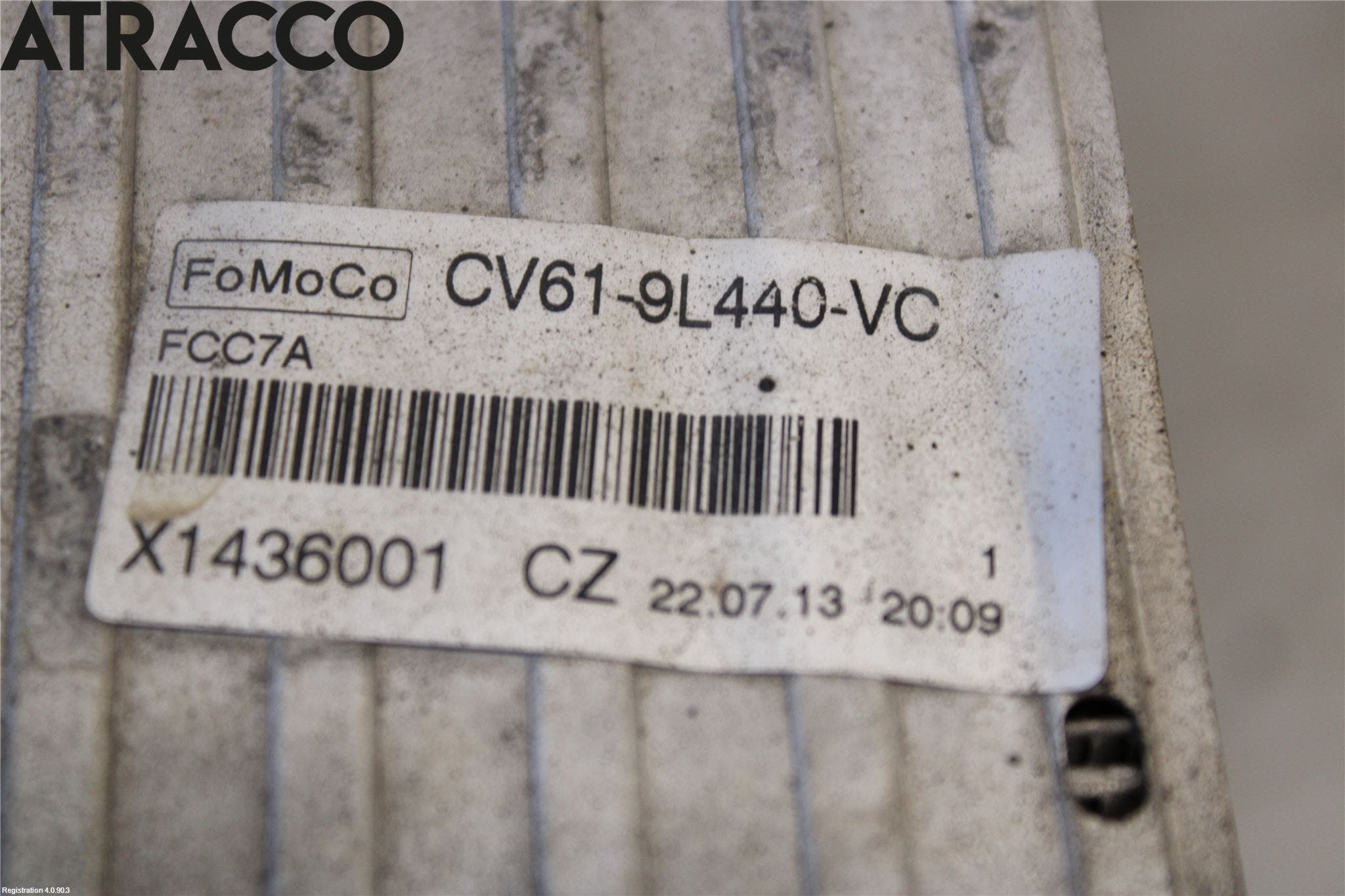 Ford FOCUS 11-14 Intercooler Radiator