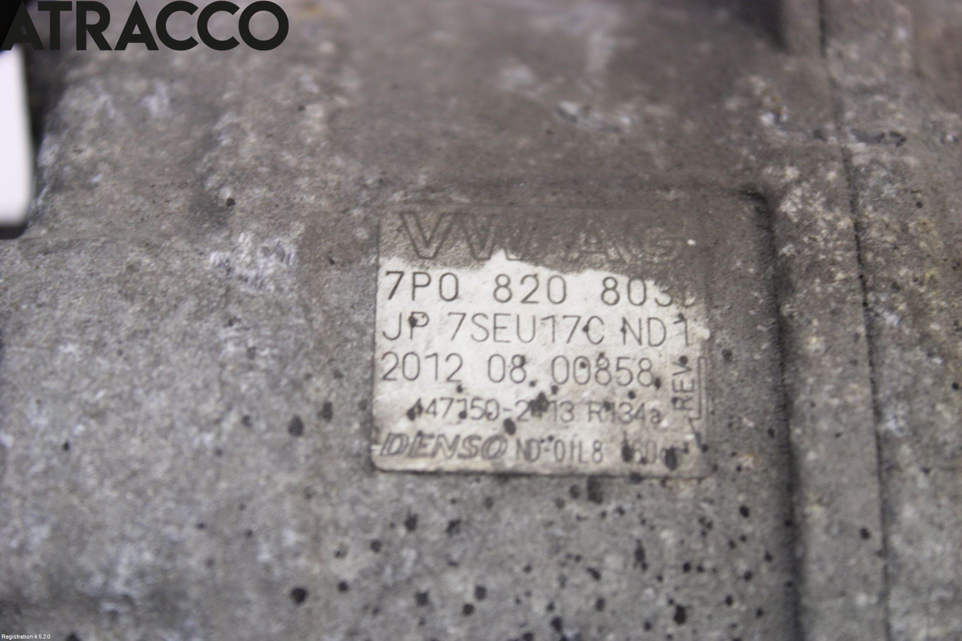 Porsche CAYENNE 03- Varme Ac Kompressor