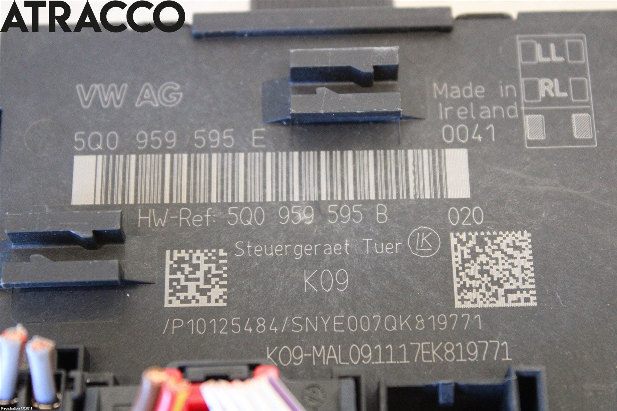 Volkswagen VW PASSAT 15-19 Styreenhet Dør