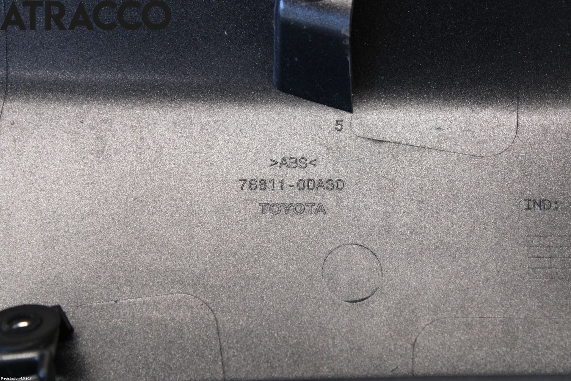 Toyota YARIS XP130 15-20 List Bak-Bakluke