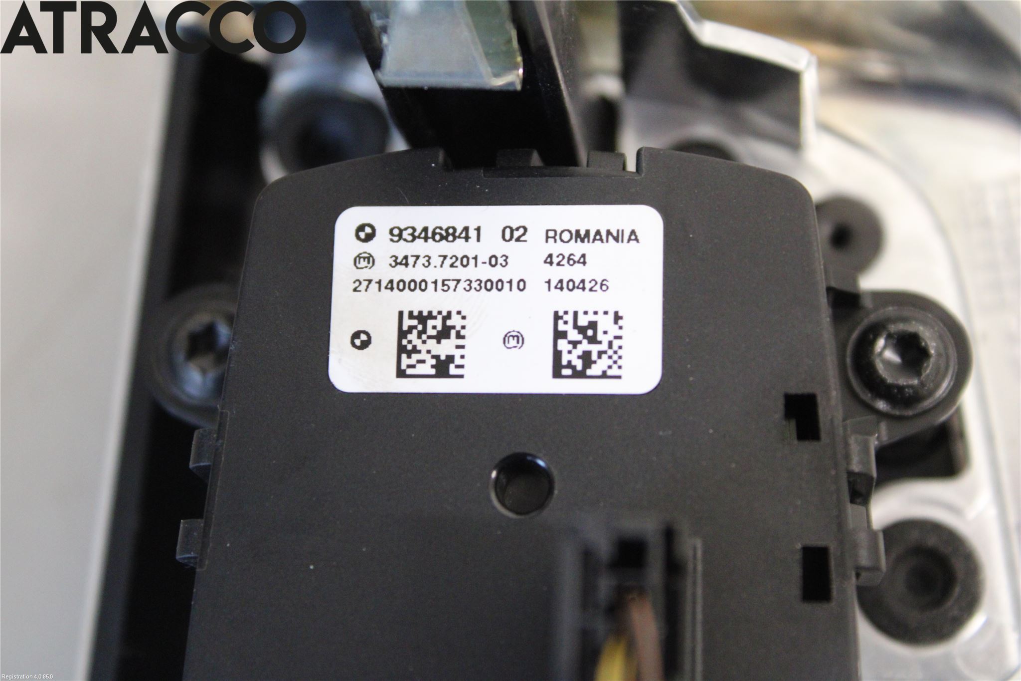 BMW 5 F10/F11/F18 09-17 Bryter Hovedlys