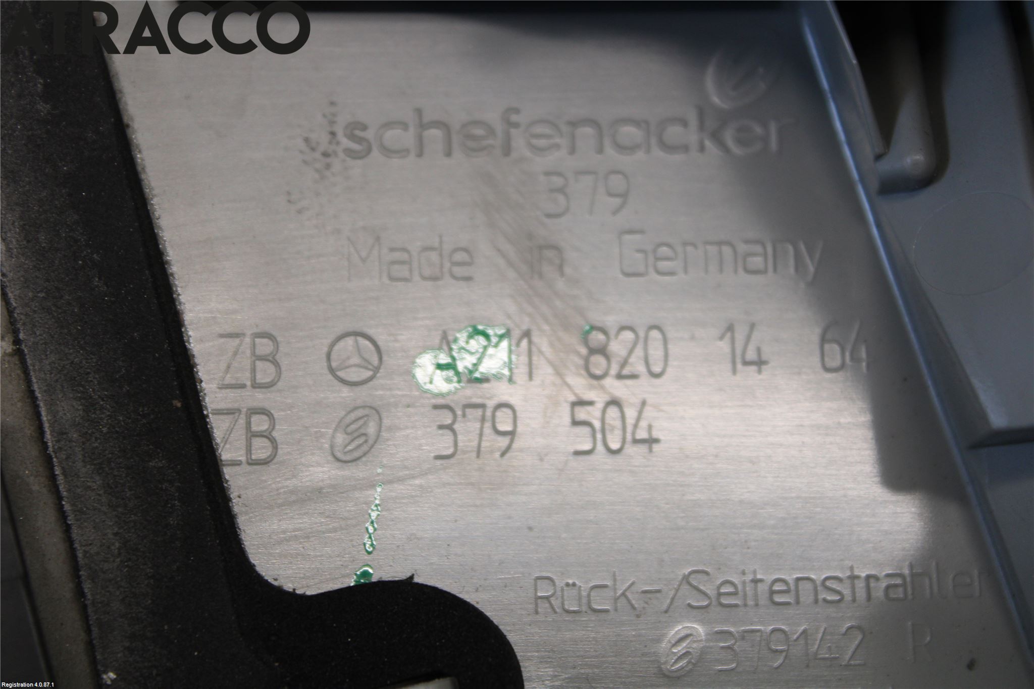 Mercedes-Benz MB E-KLASS (W211) 02-09 Baklykt Høyre  På Luke(Indre)