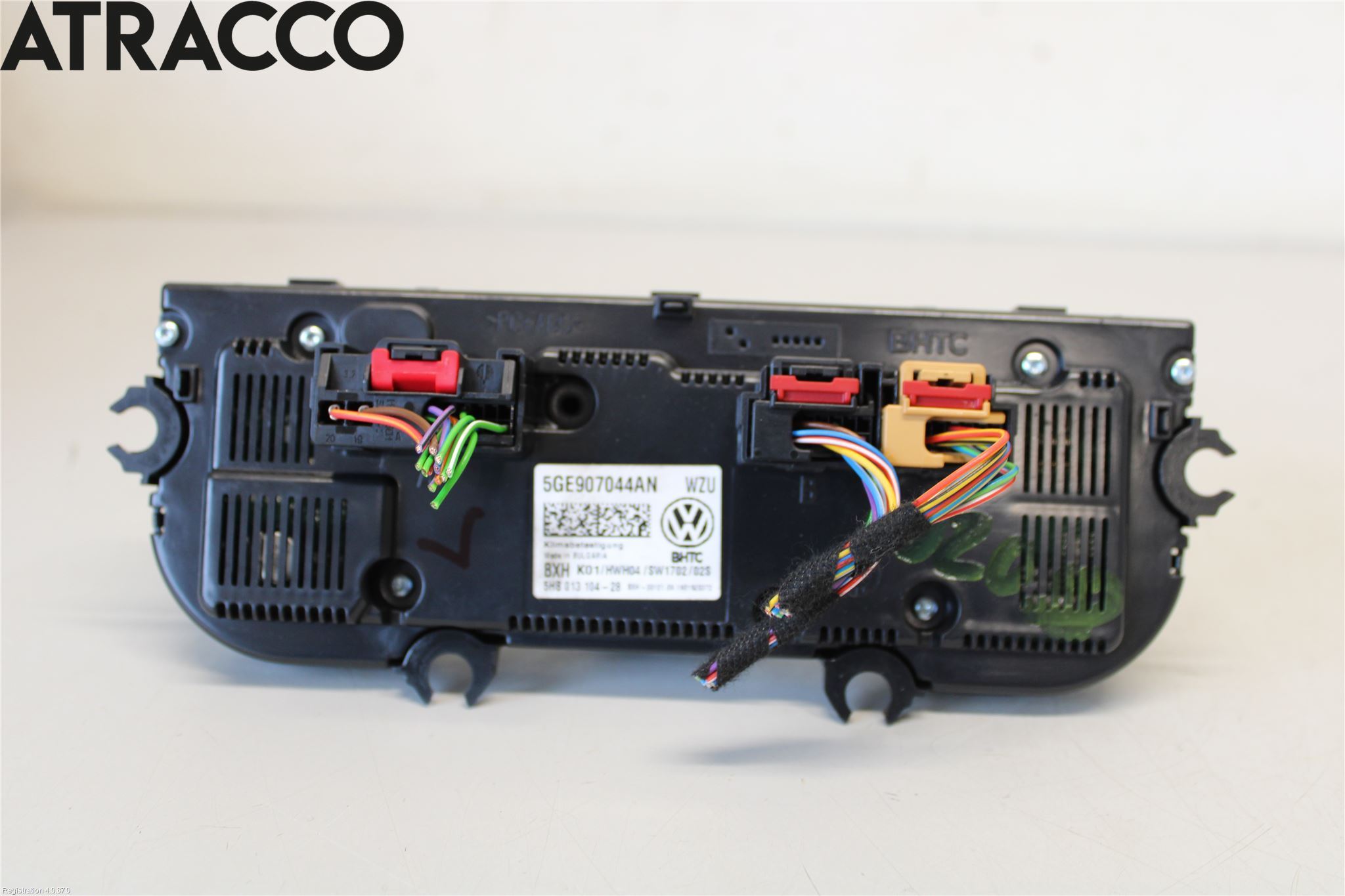 Volkswagen VW GOLF / E-GOLF VII 13-20 Varme Ac Betjening-Display