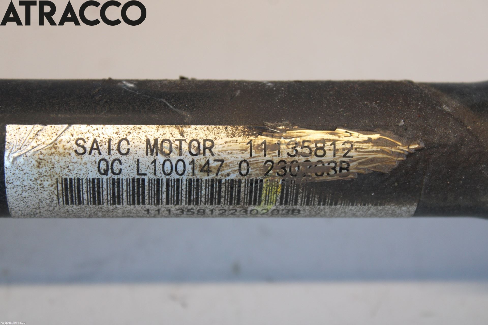 MG ZS EV 20- Drivaksel Foran Kompl Venstre