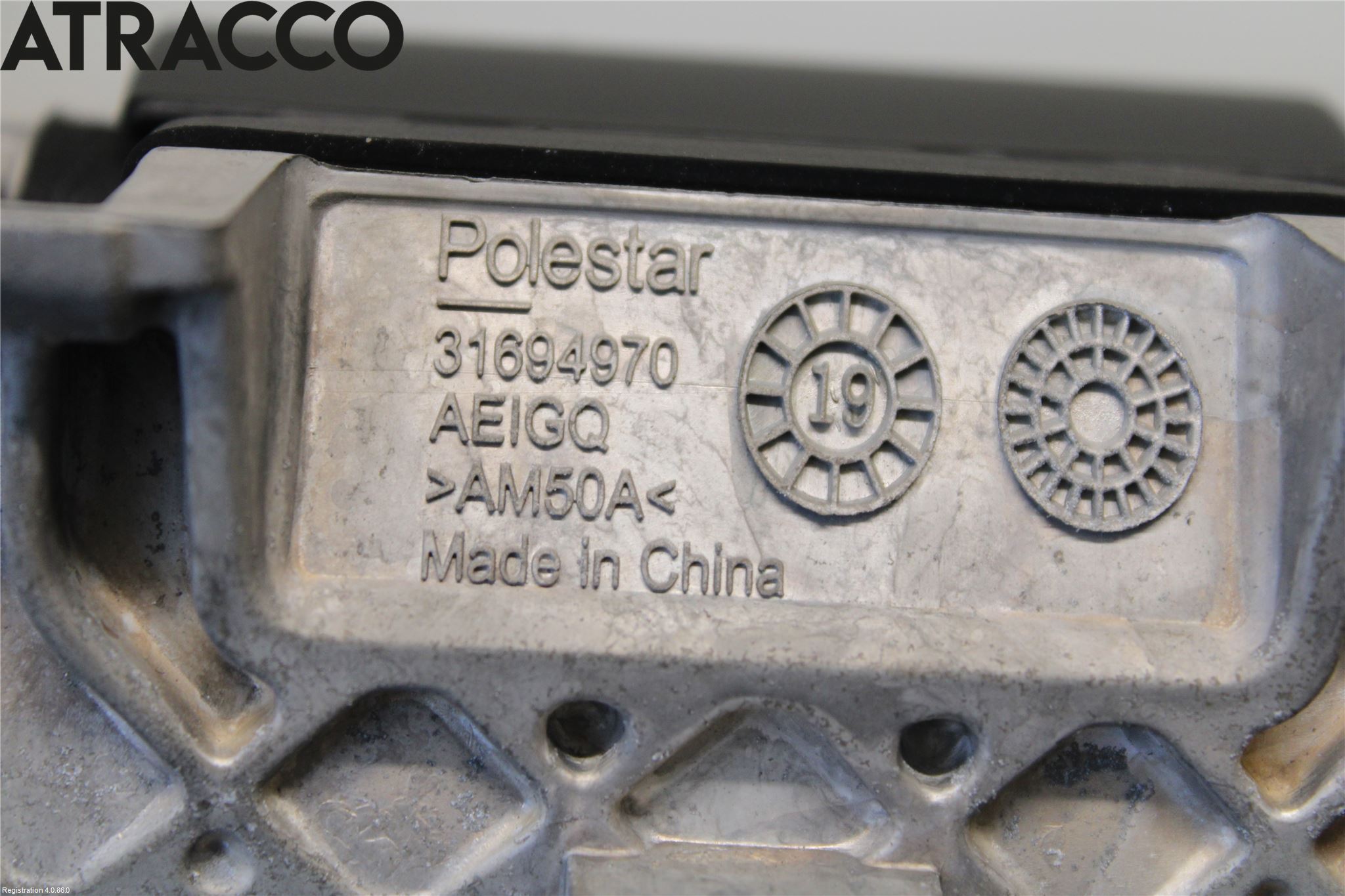 Polestar 2 20- Innr Konsoll-Lomme