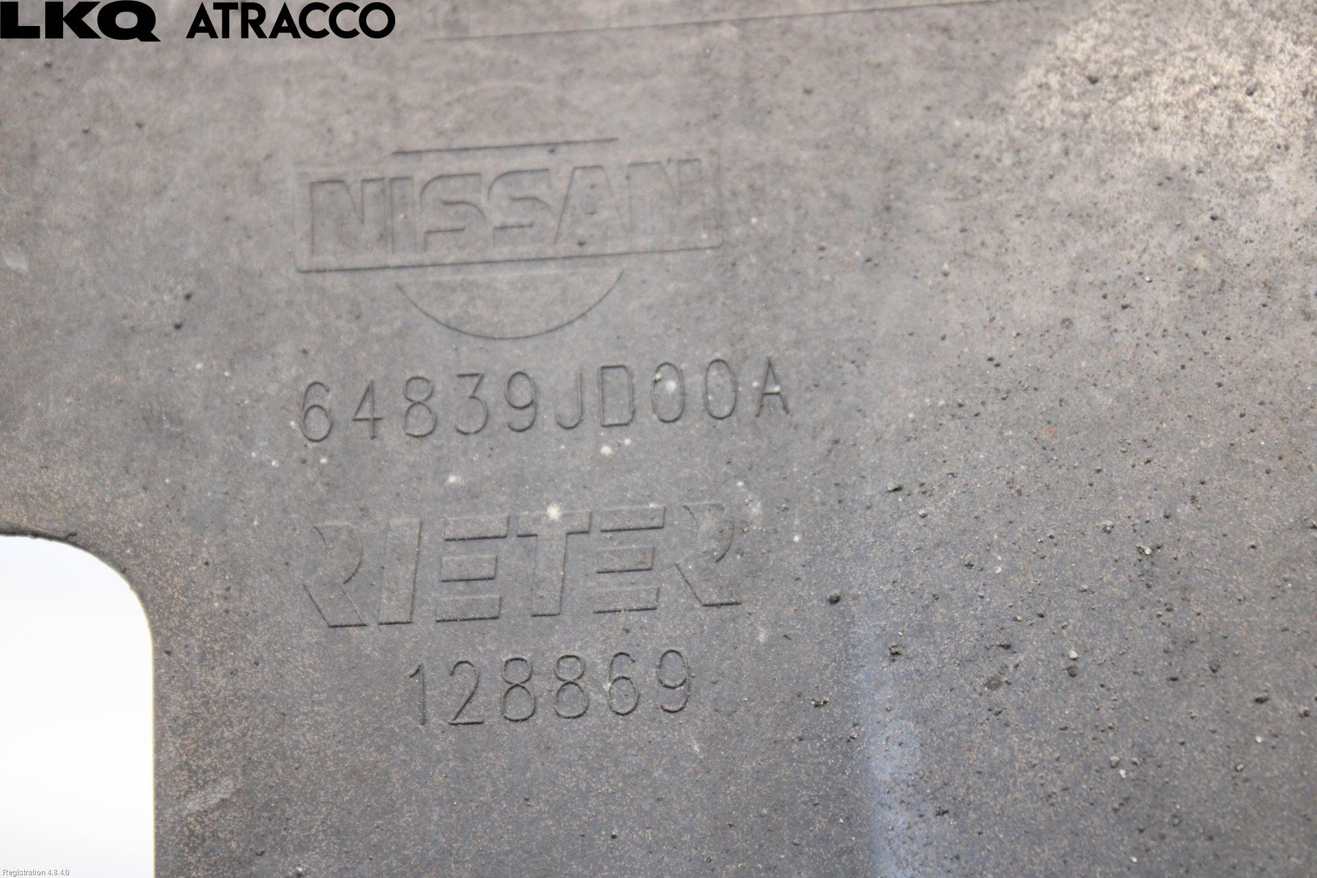 Nissan QASHQAI 10-14 Luftstyring Front