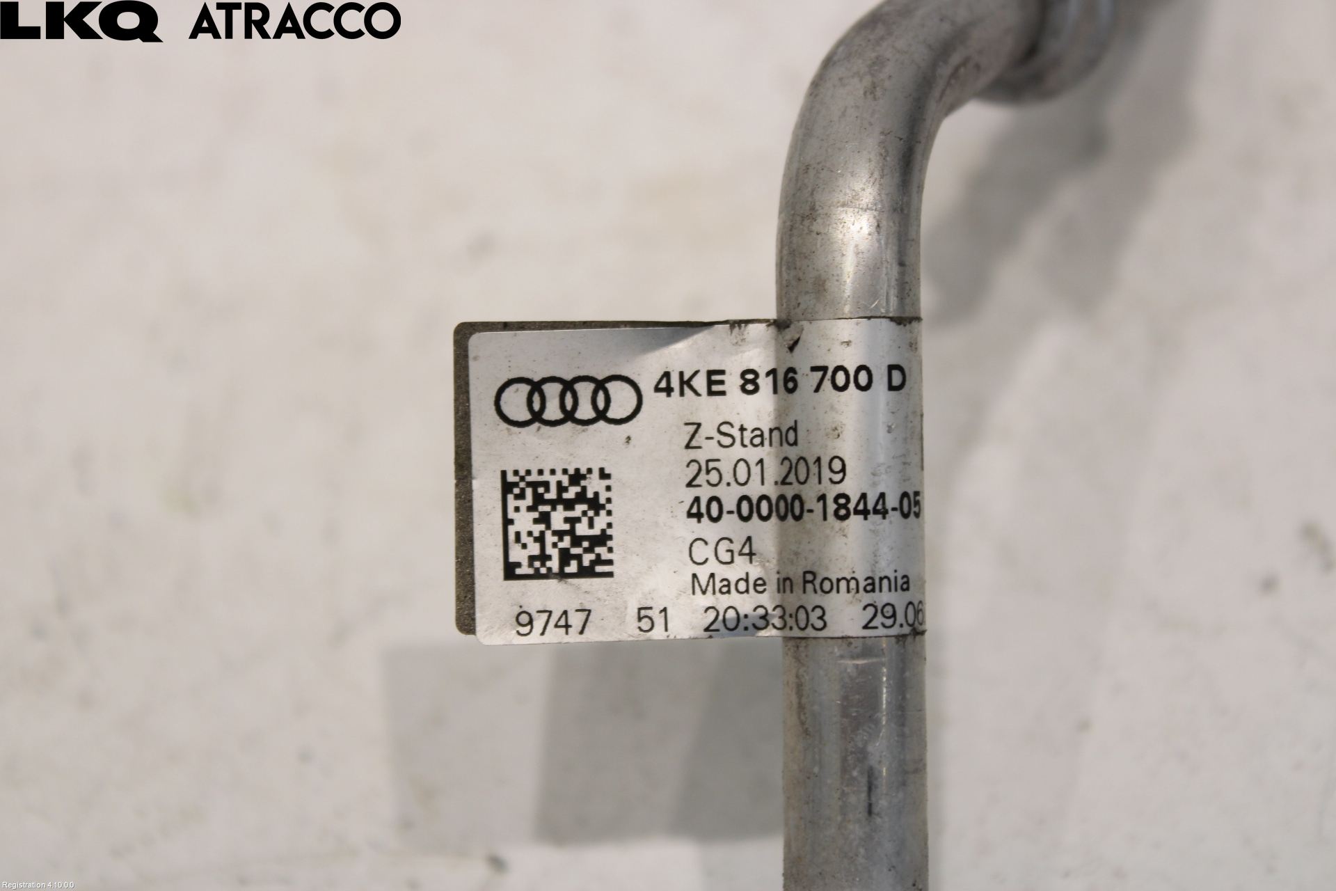 Audi E-TRON, S GE 19- Varme Ac Slange - Rør