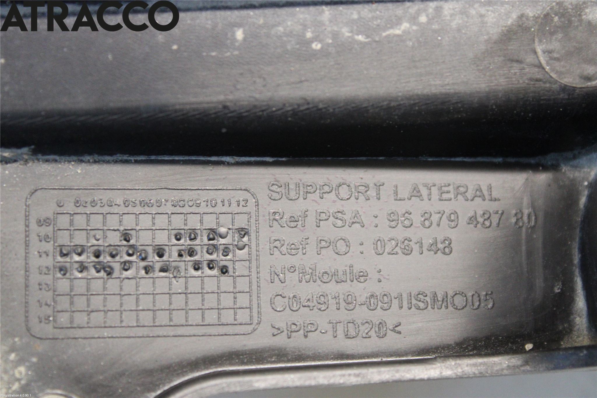 Peugeot 508 11-18 Støtfanger Bak Feste