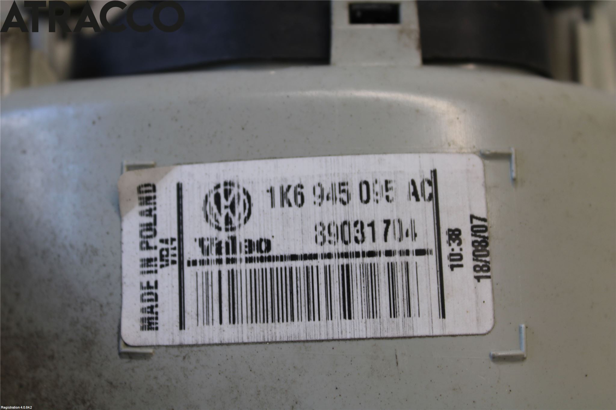 Volkswagen VW GOLF V 04-09 Baklykt Venstre