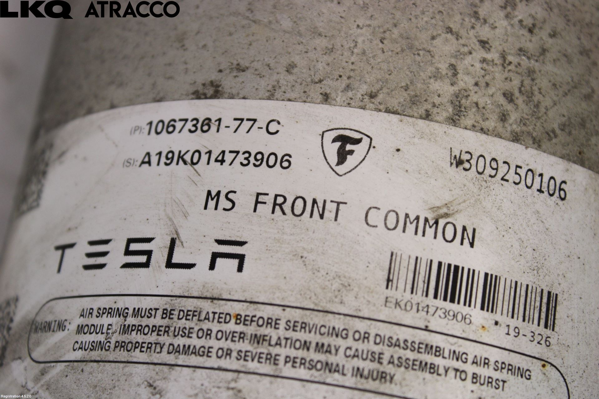 Tesla MODEL S 13- Fjærbein Foran Venstre