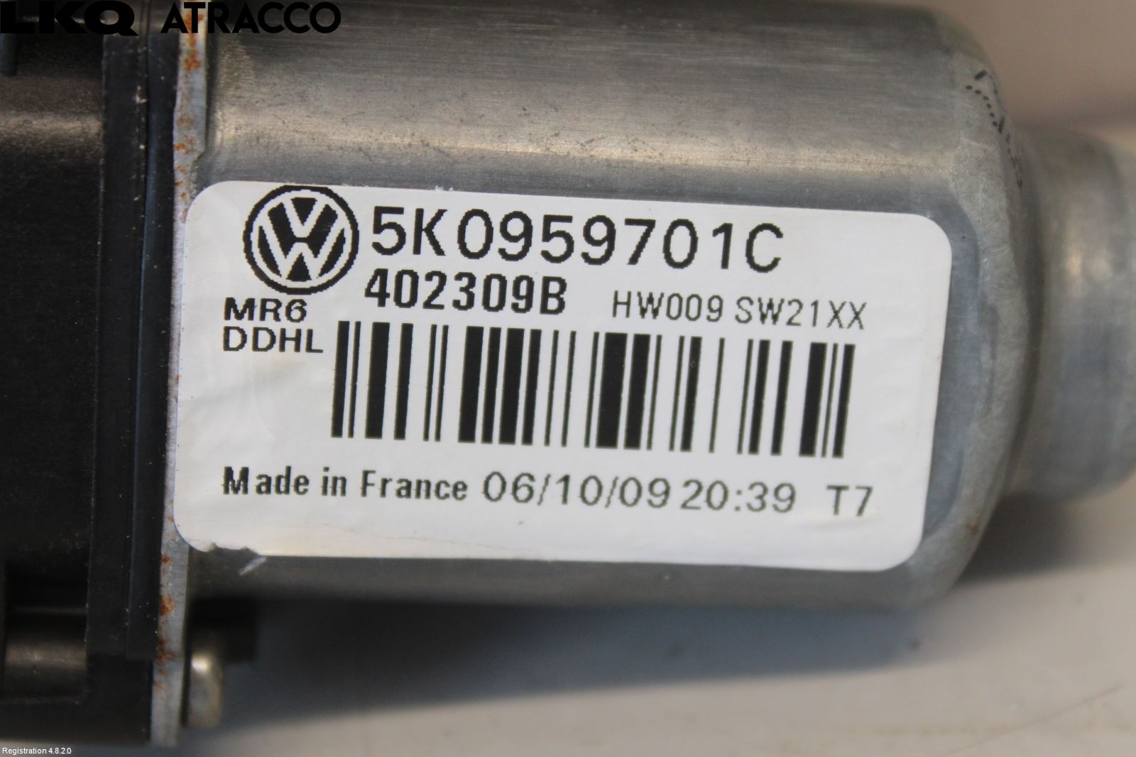 Volkswagen VW GOLF VI 09-13 Vindusheismotor