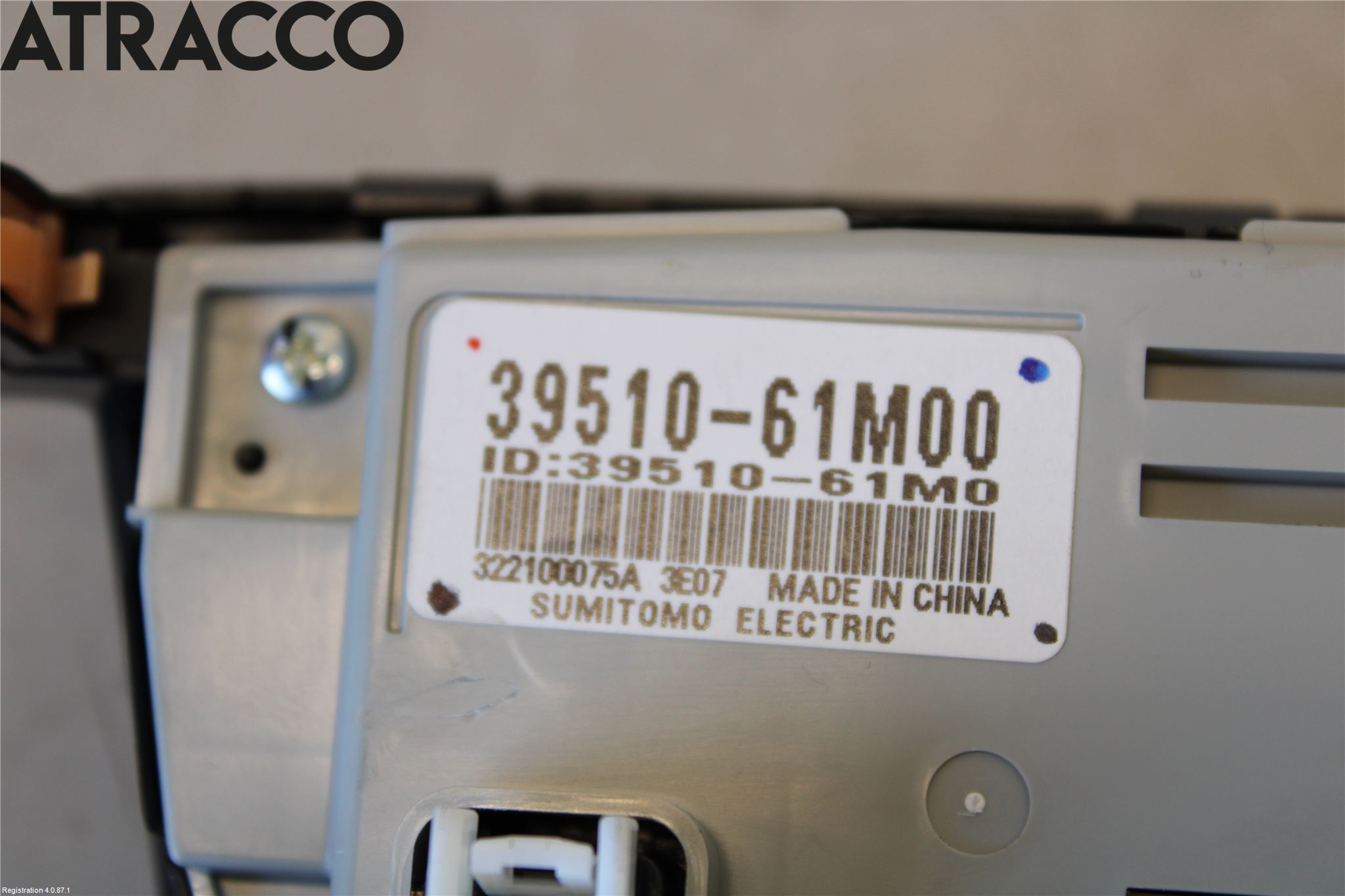 Suzuki SX4 S-CROSS 14-21 Varme Ac Betjening-Display