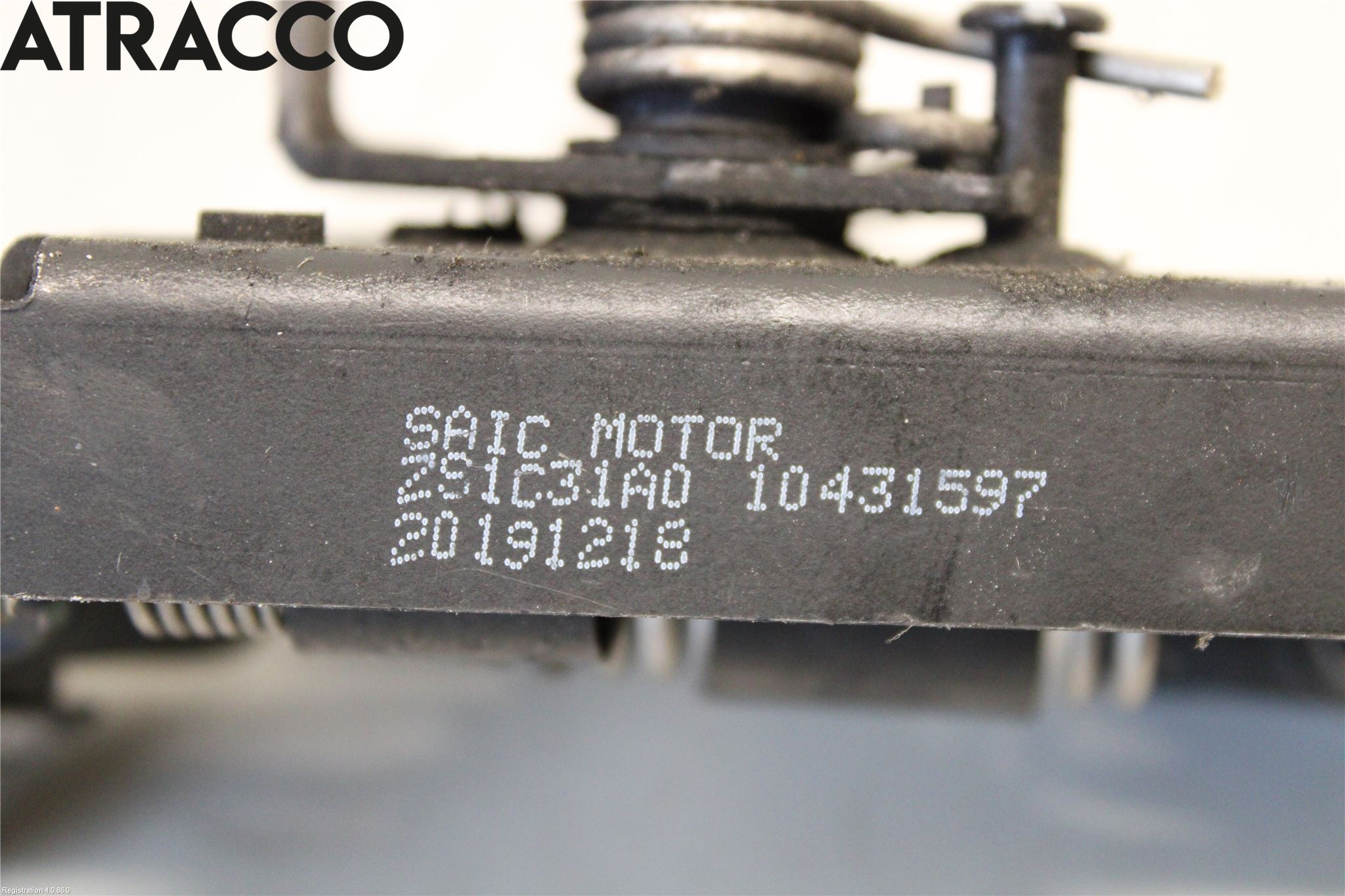 MG ZS EV 20- Panserlås