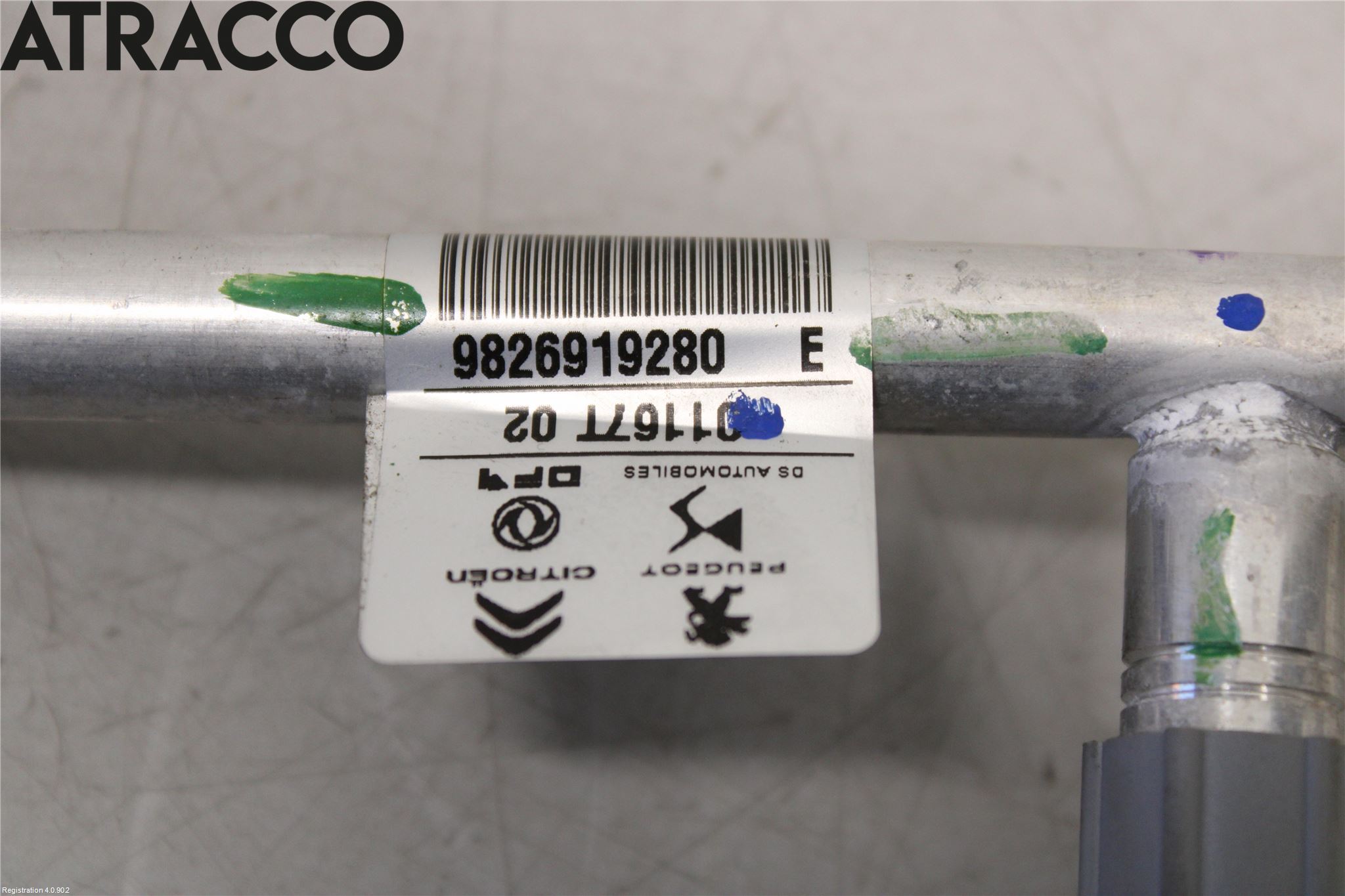 Citroen C4/E-C4 C4X/E-C4X III 21- Varme Ac Slange - Rør