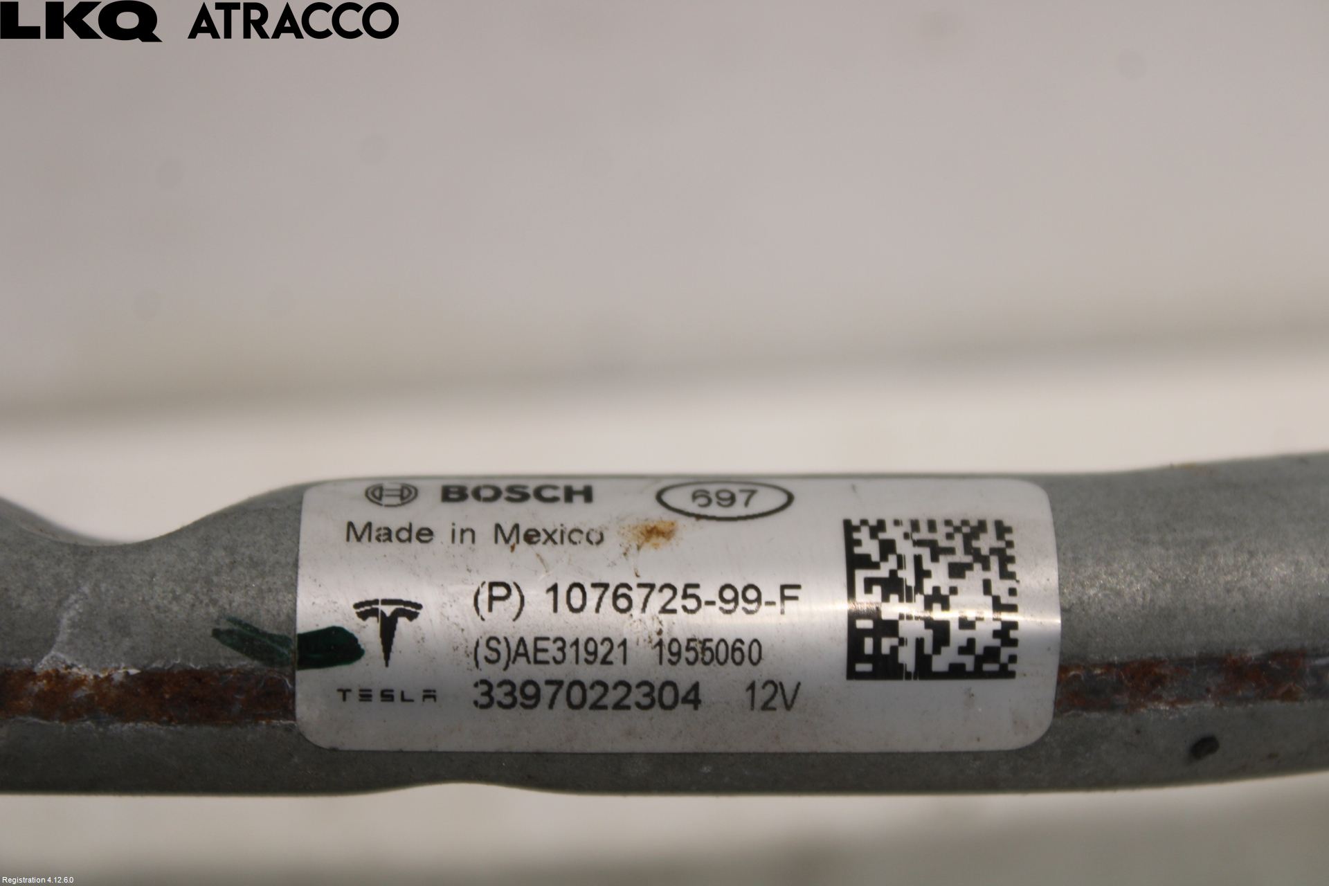 Tesla MODEL 3 17- Viskermotor Frontrute