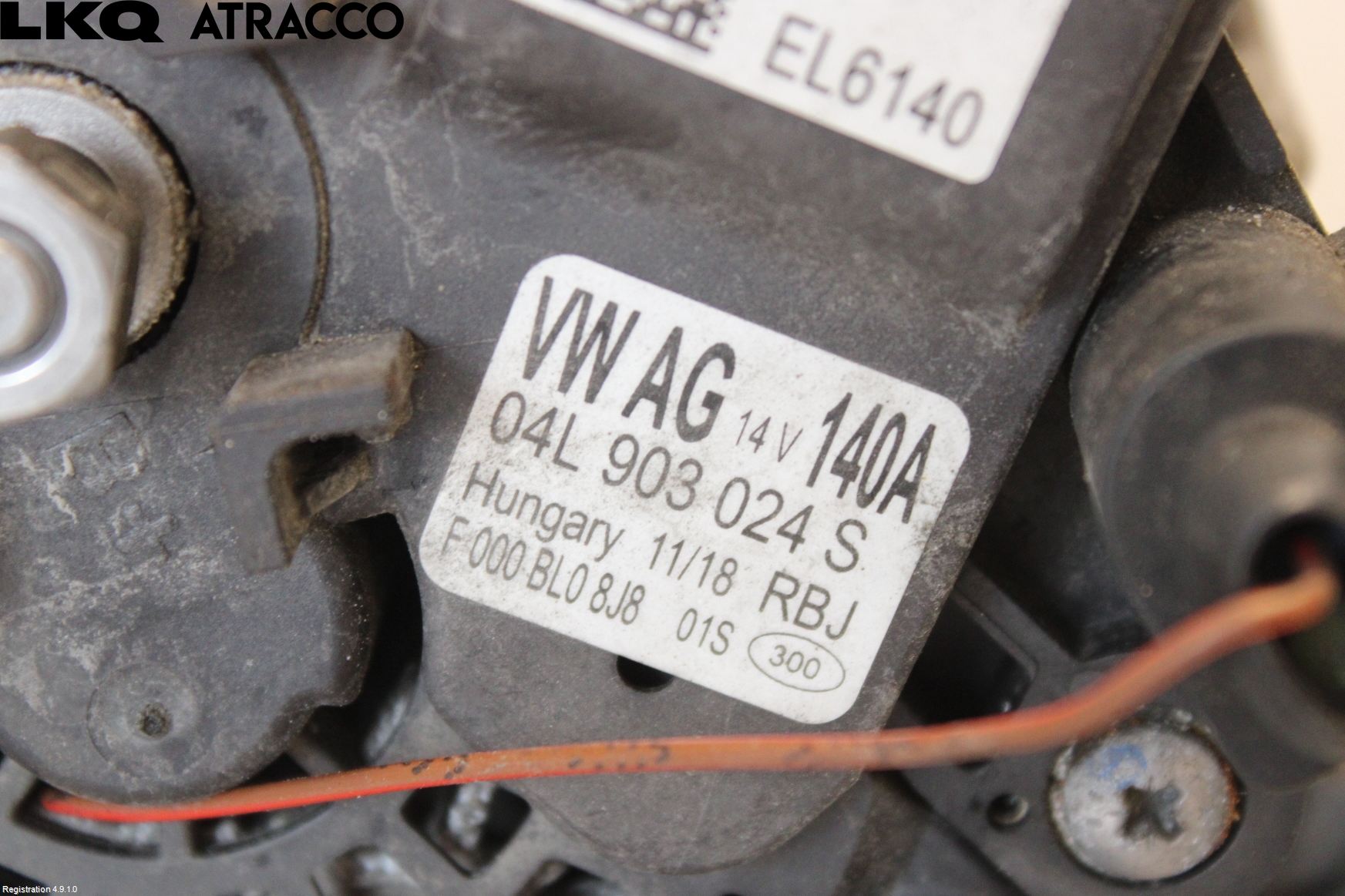 Volkswagen VW CADDY 16-20 Dynamo