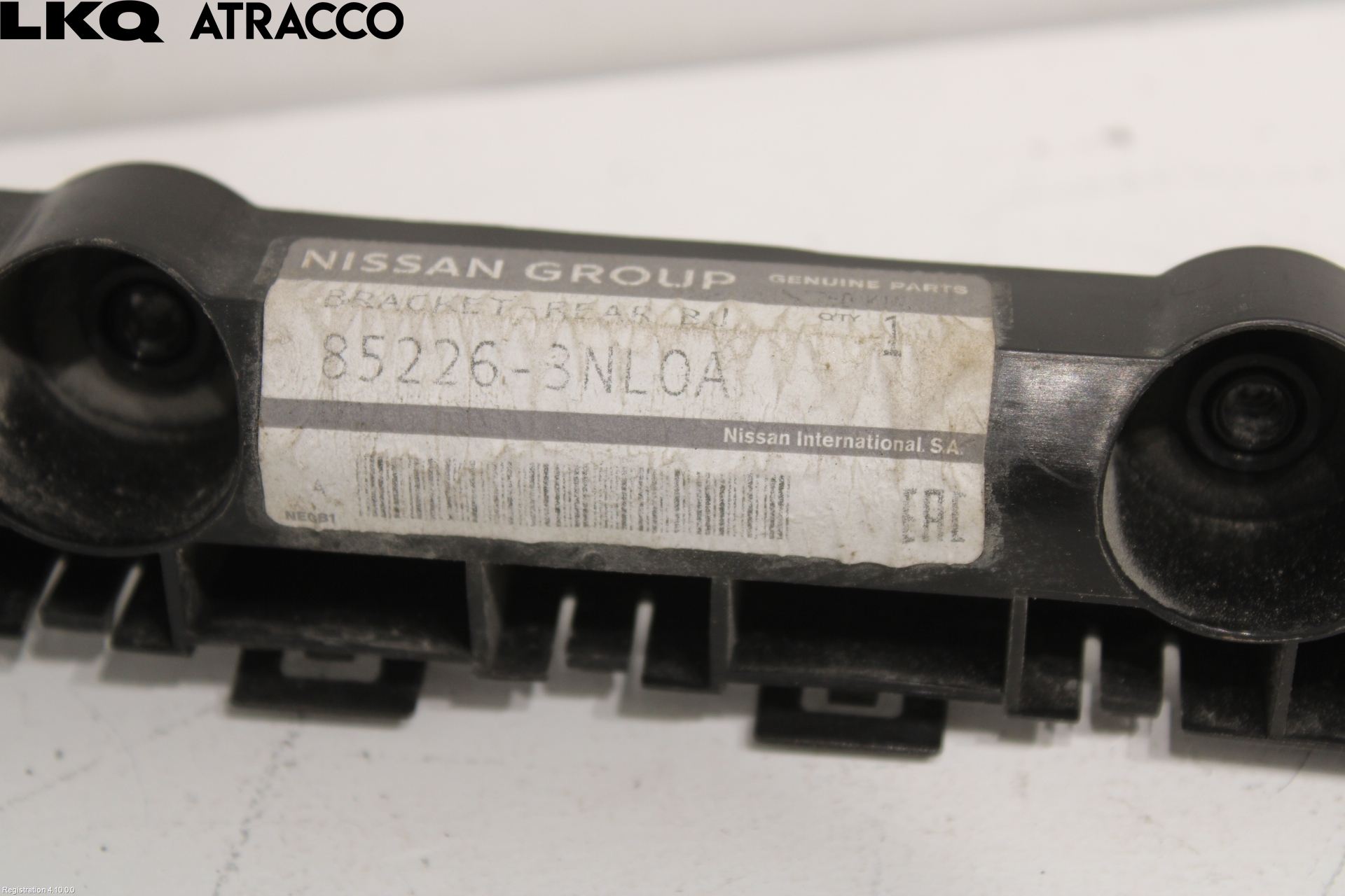 Nissan LEAF 11-17 Støtfangerfeste Bak Høyre