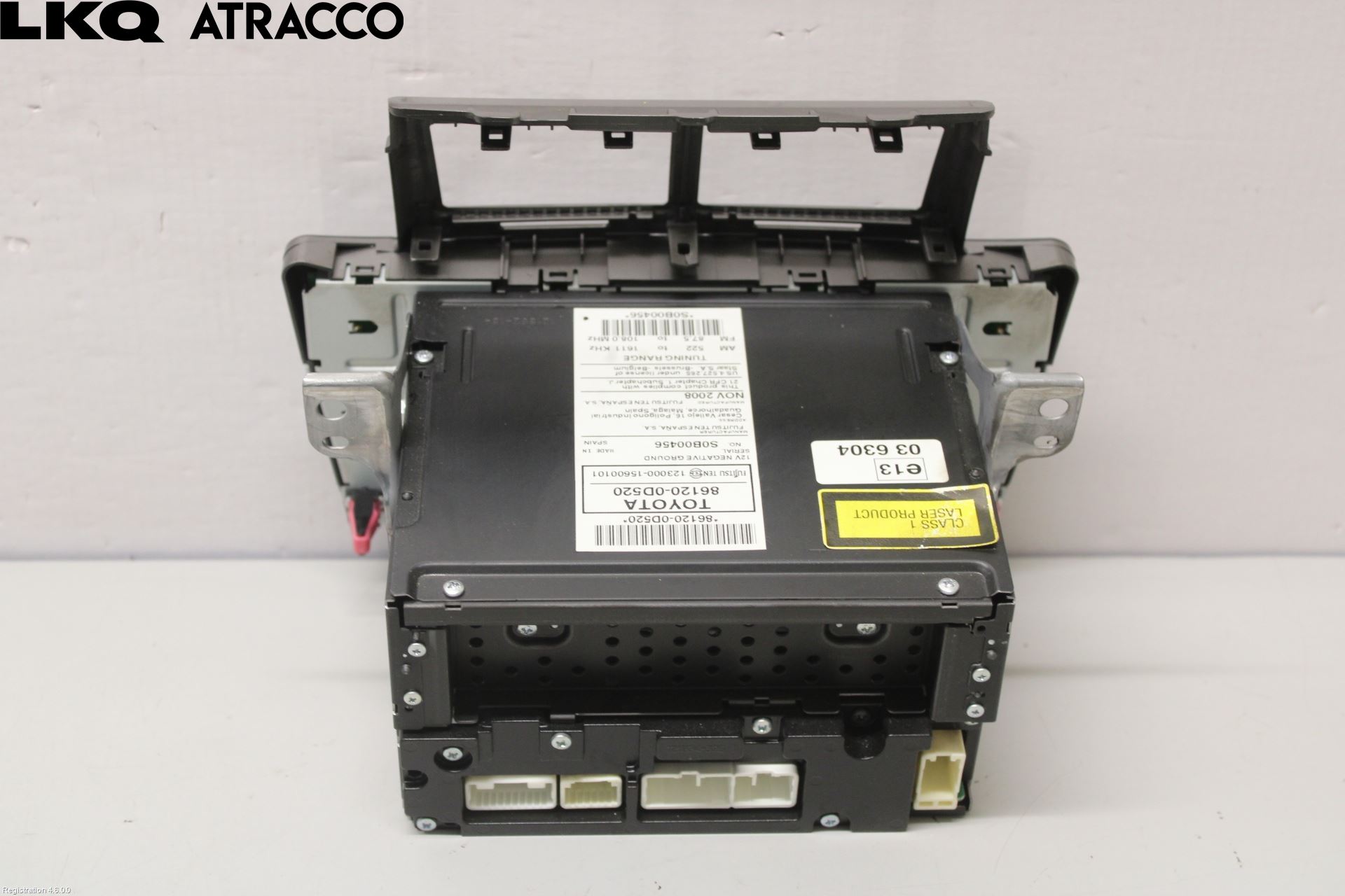 Toyota YARIS XP90 06-11 Stereo Radio Med Cd