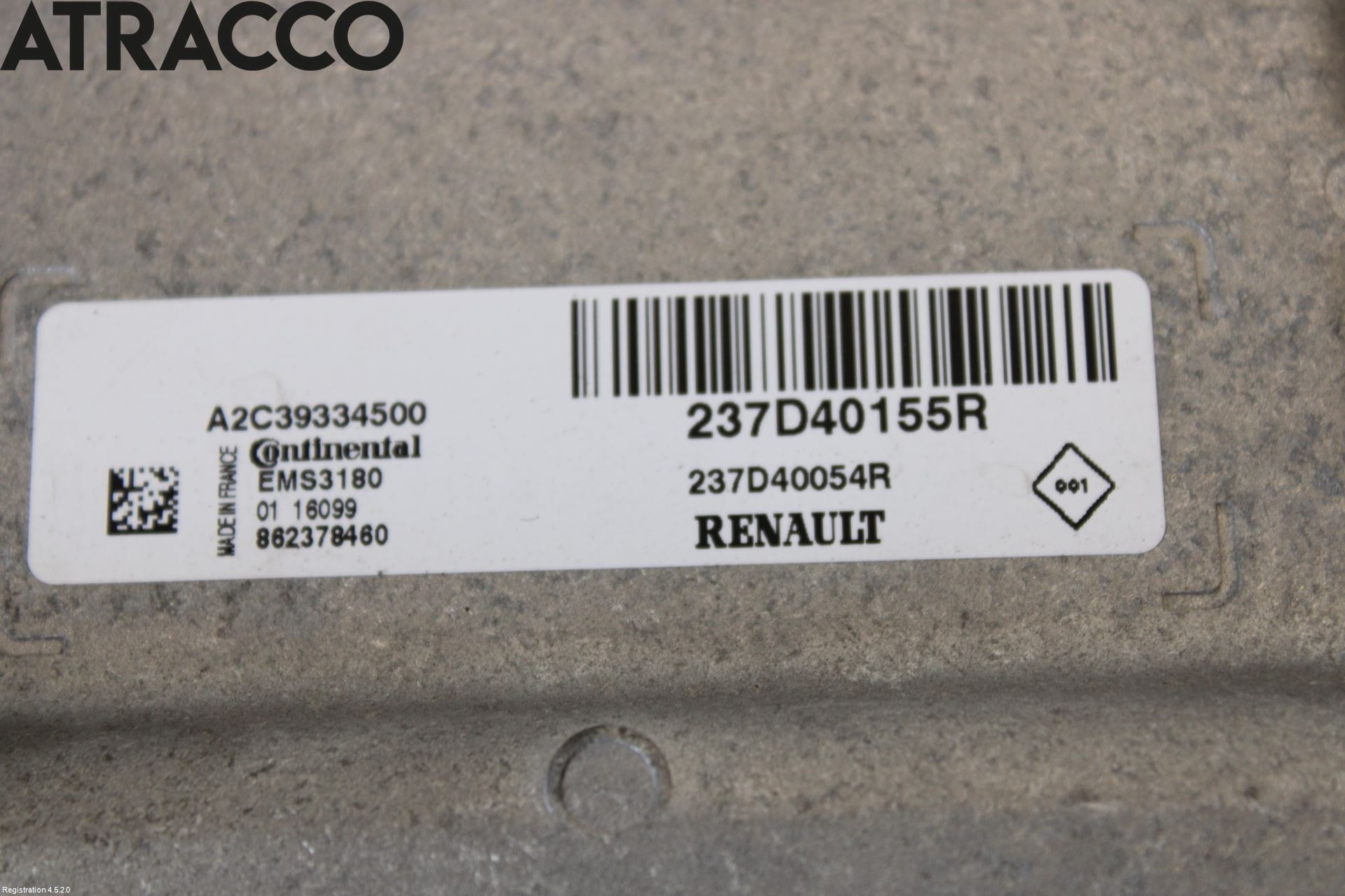 Renault ZOE/E-TECH 13- Styreenhet Innsprøytning