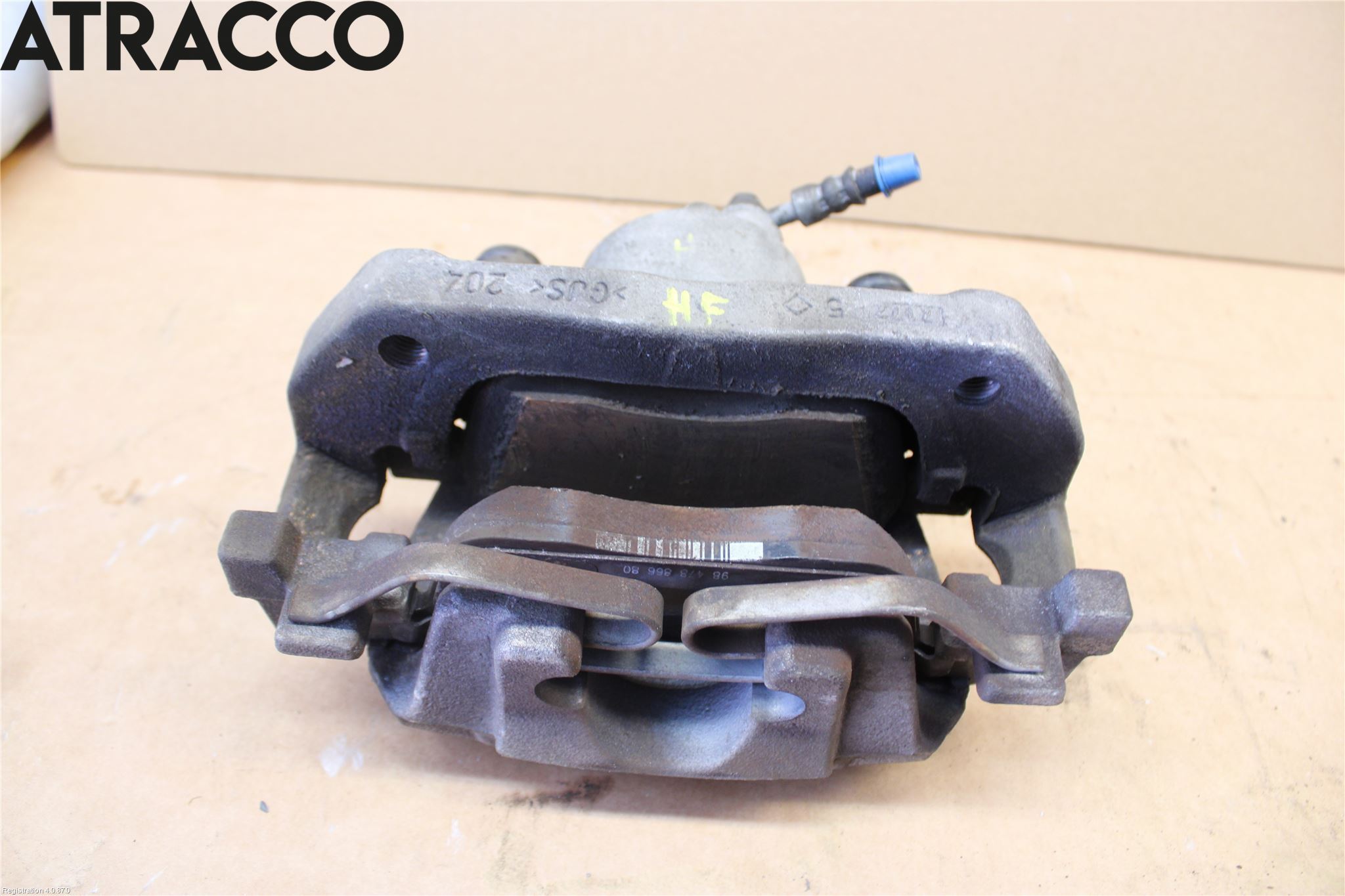 Peugeot EXPERT/E-EXPERT 17- Bremsecaliper Foran Høyre