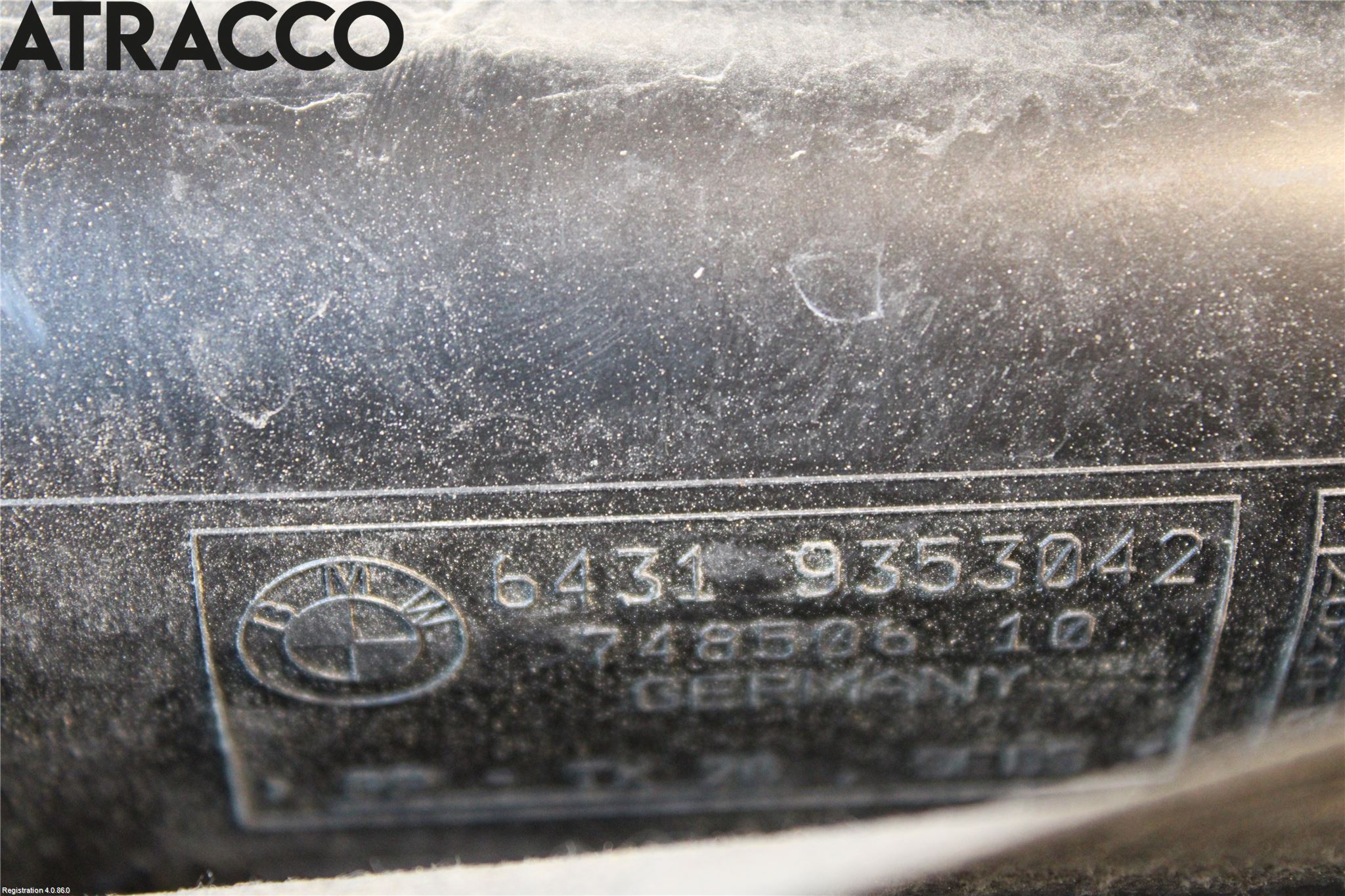 BMW 3 GT F34 13-19 Visker Deksel-Grill-Under Frr