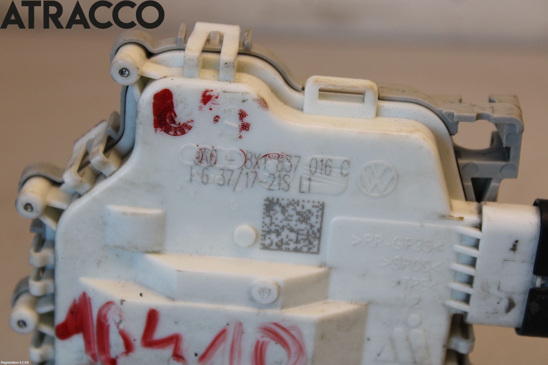 Audi Q2/SQ2 17- Dørlås - Låsekasse