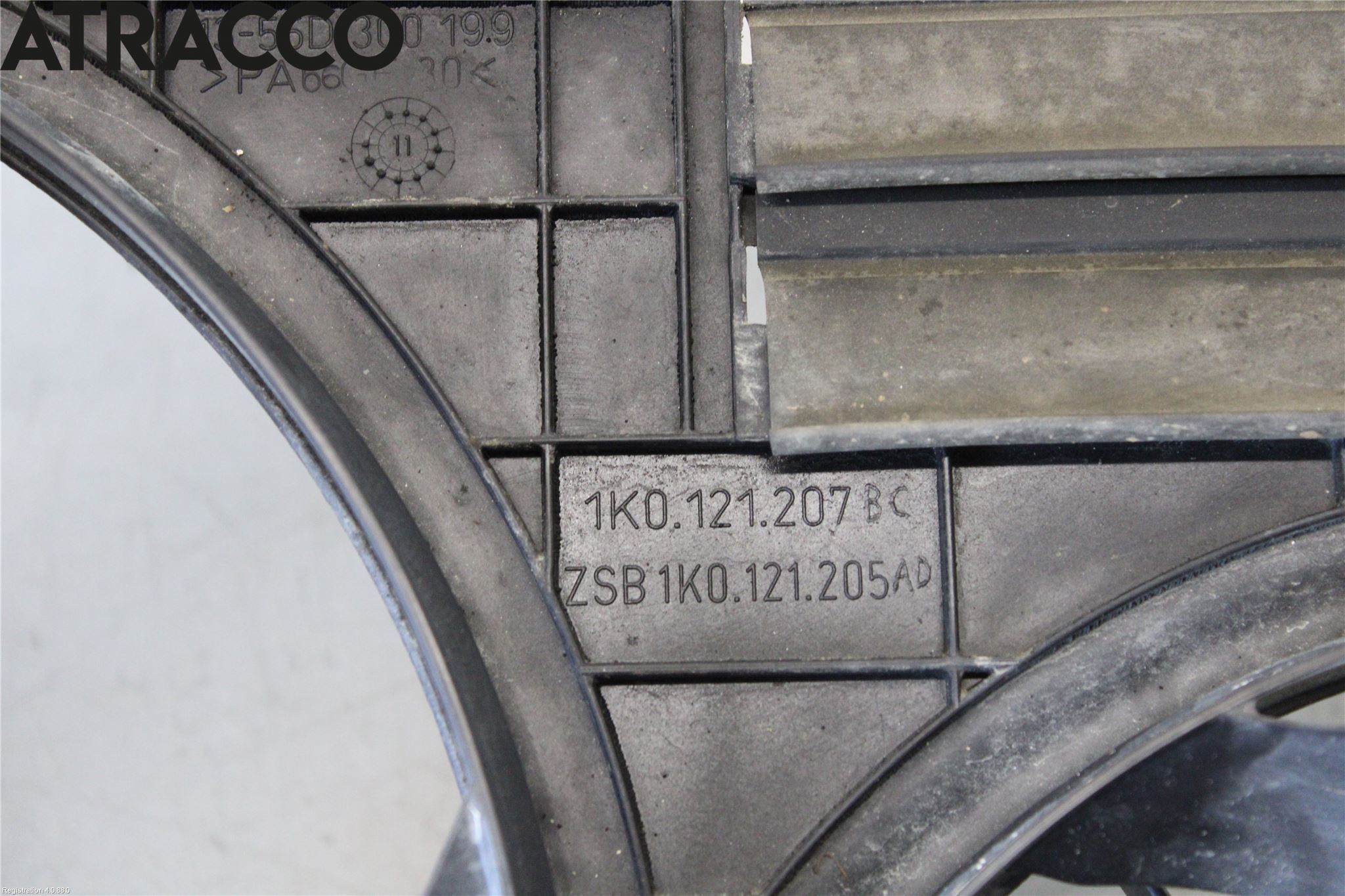 Volkswagen VW CADDY 11-15 Kjølevifte Elektrisk