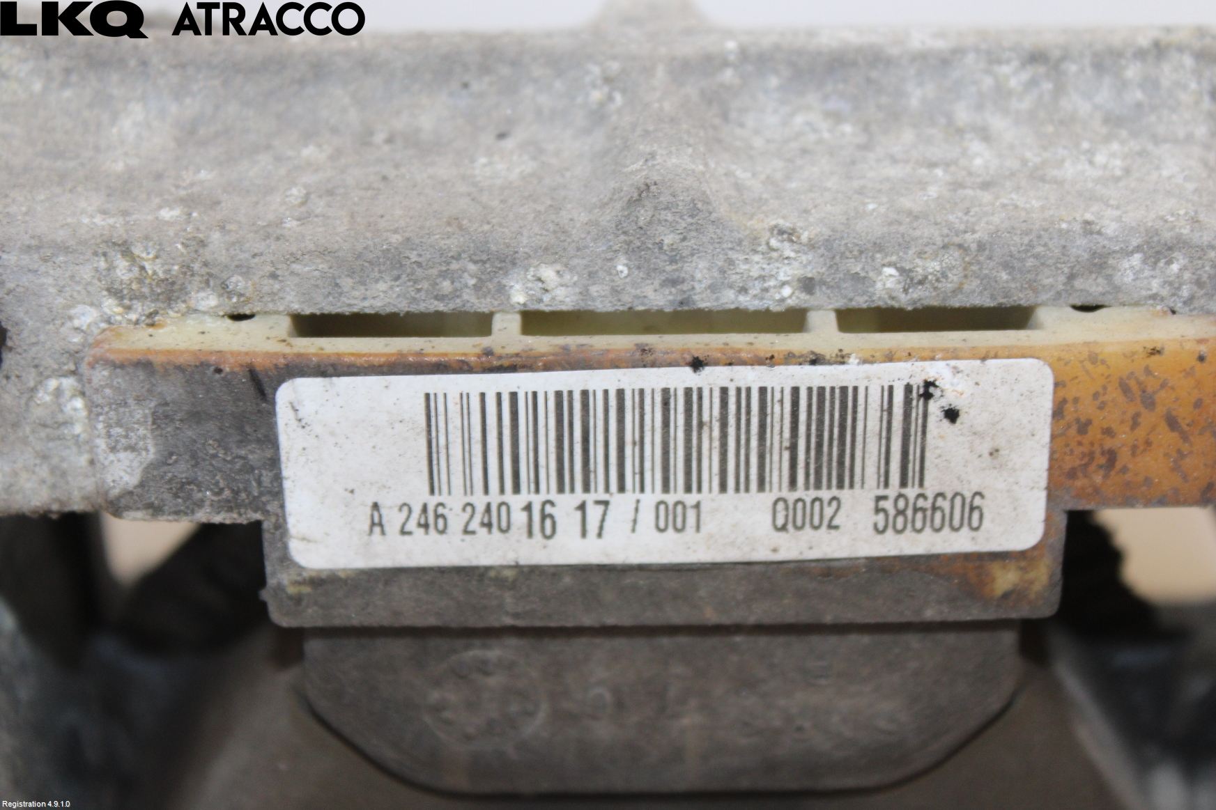 Mercedes-Benz MB B-KLASS (W246/W242) 12-19 Motor Feste Stål-Alu