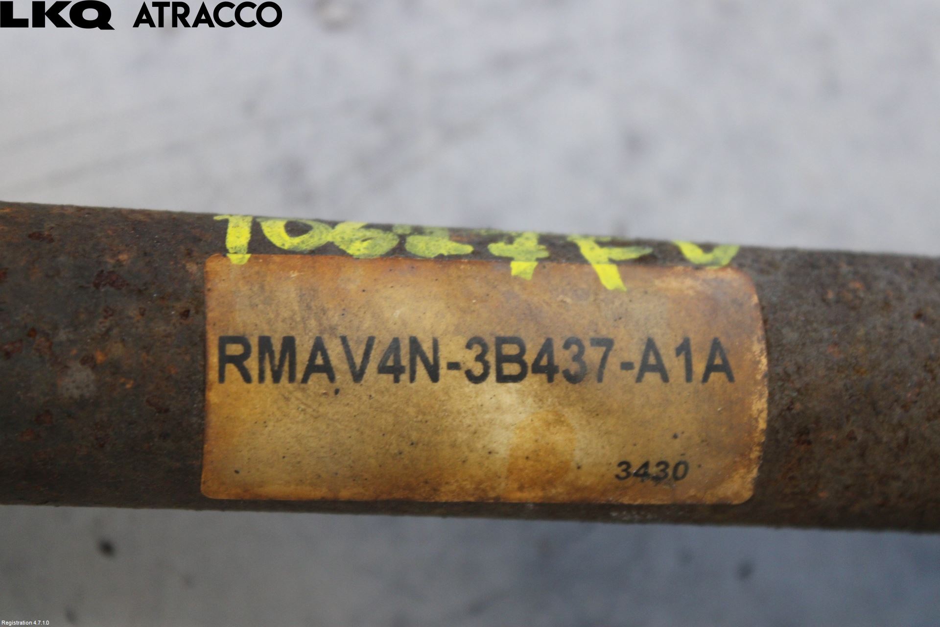 Ford KUGA 08-12 Drivaksel Foran Kompl Venstre