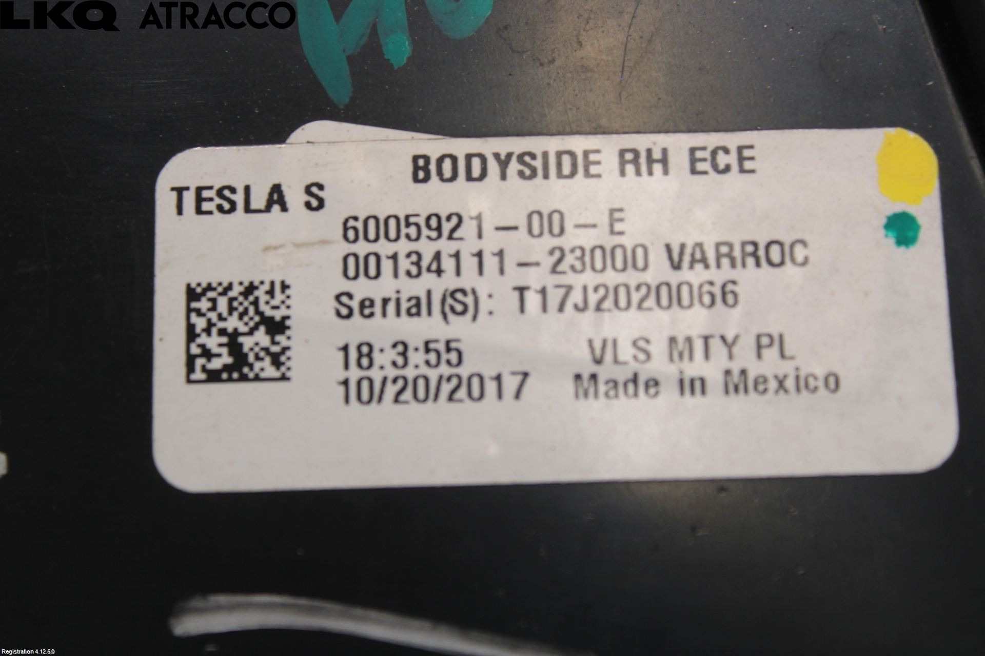 Tesla MODEL S 13- Baklykt Høyre