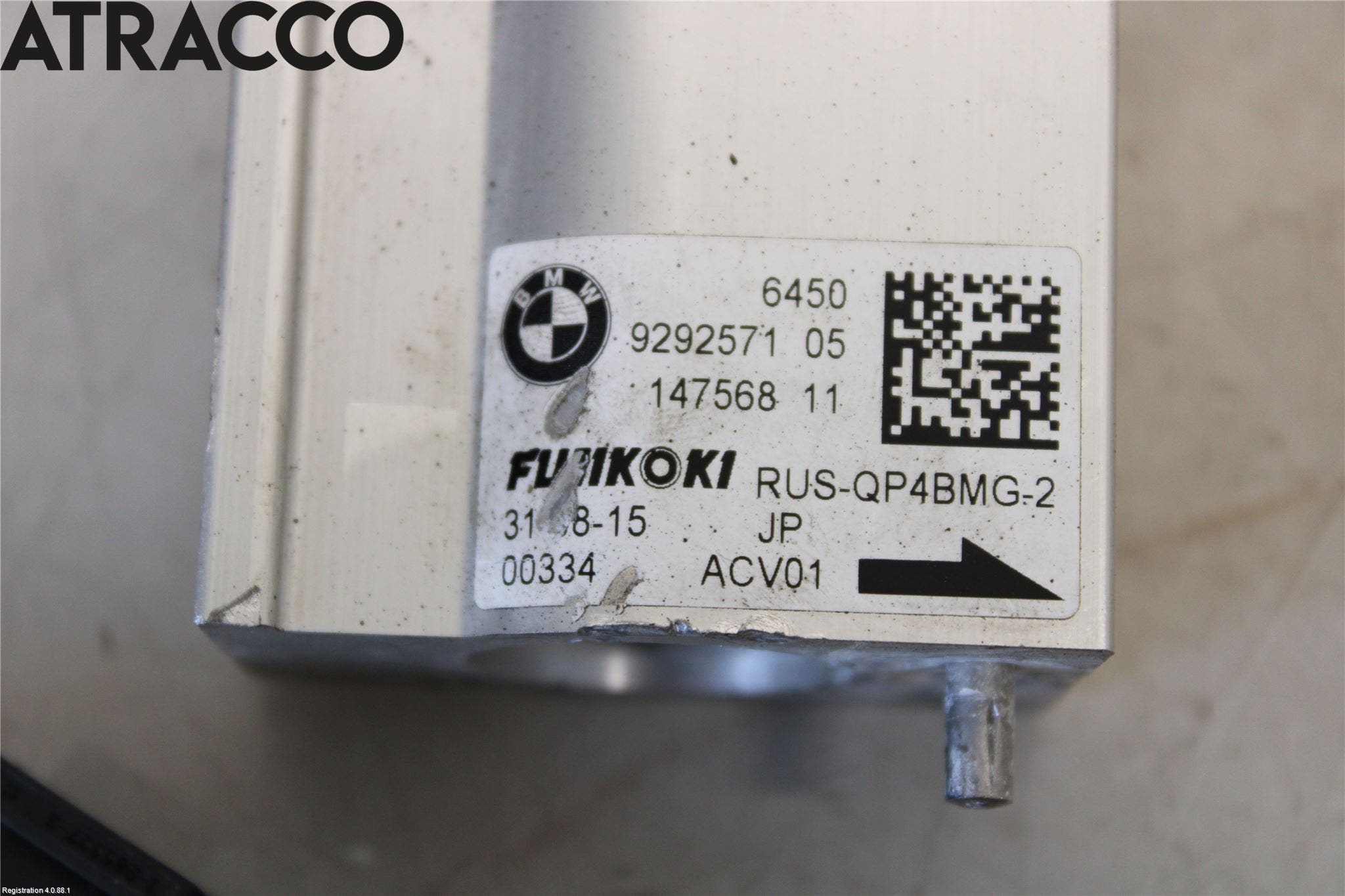 BMW i3 I01 13-22 Varme Ac Ekspansjonsventil