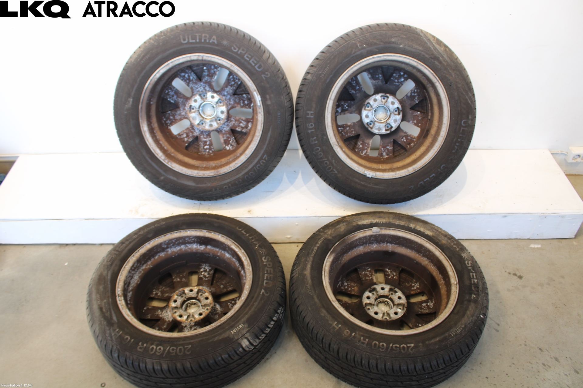 Kia SOUL 09- Dekk Sommer På Alu Felg 4Stk