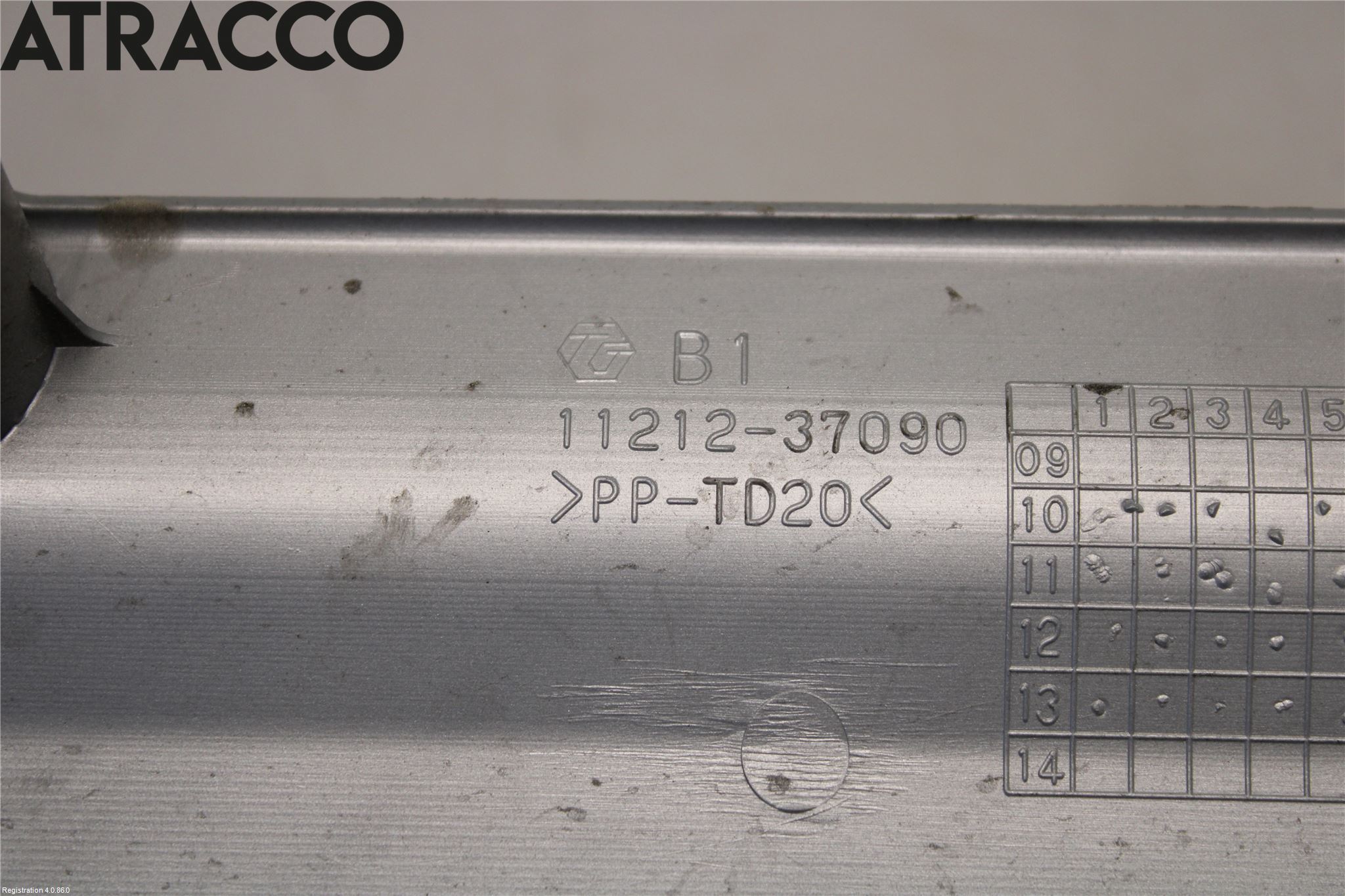 Toyota AURIS 13-19 Motor Deksel Over Motor