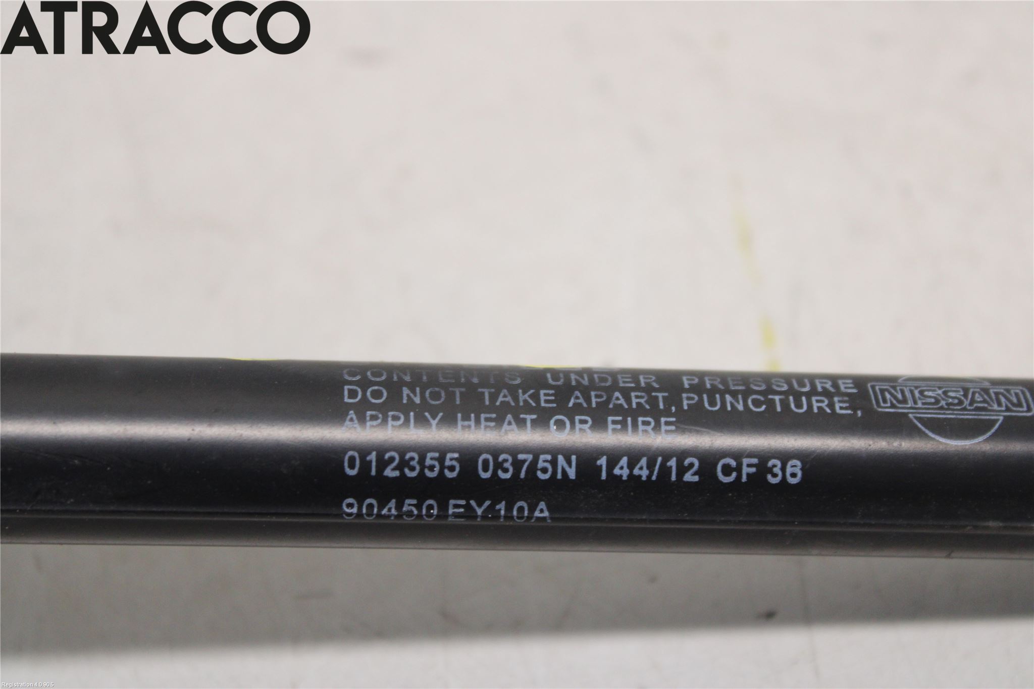 Nissan QASHQAI+2  10-14 Bakluke Demper-Gassfjær