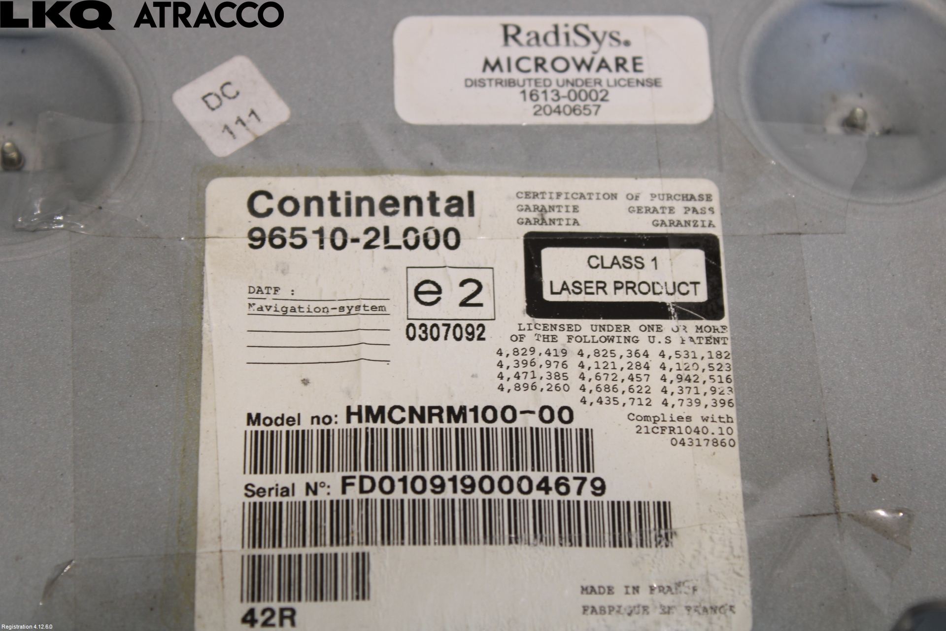 Hyundai i30 FD 07-12 Stereo Radio Med Cd