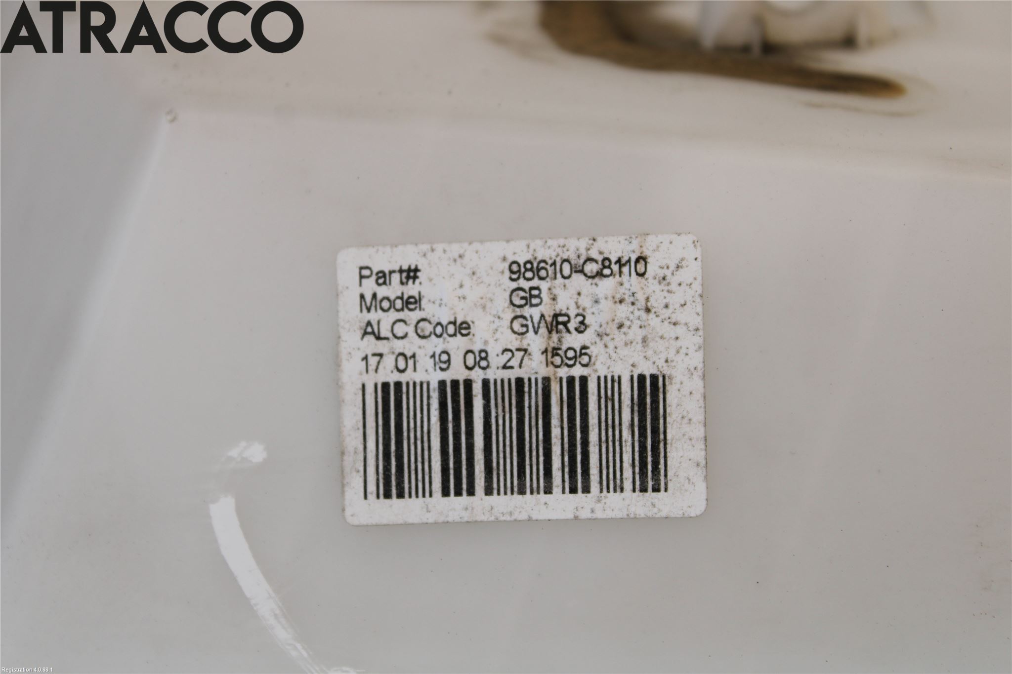 Hyundai i20 GB 15-20 Spylerbeholder Frontrute