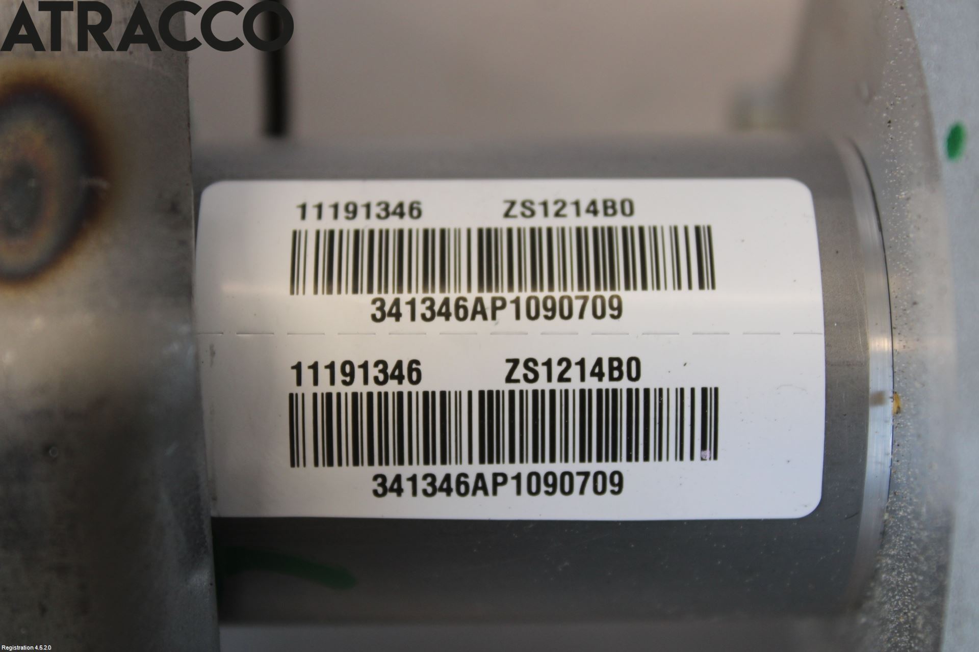 MG ZS EV 20- Rattakselaggregat Innebygd Servo