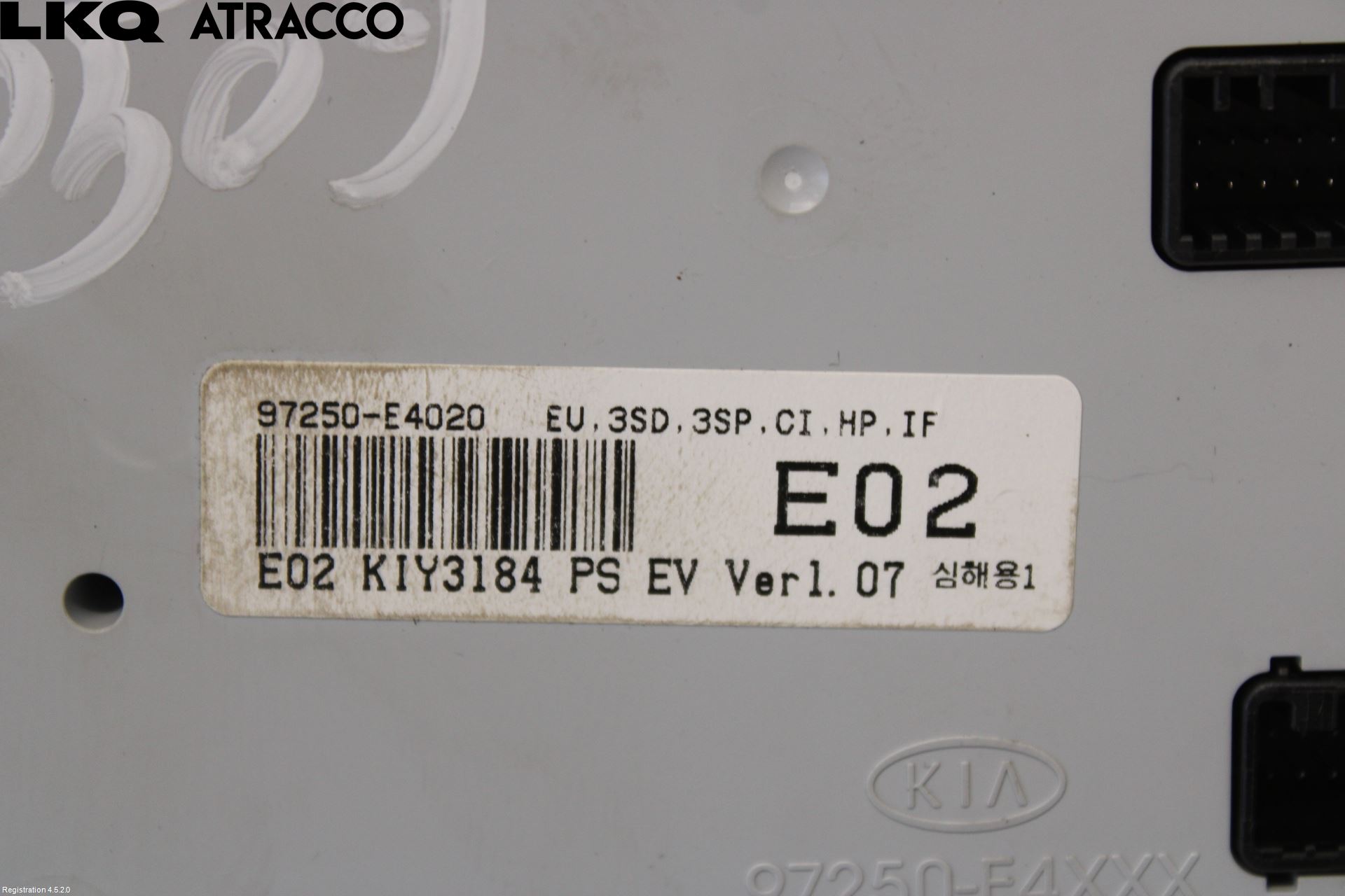 Kia SOUL 09- Varme Ac Betjening-Display