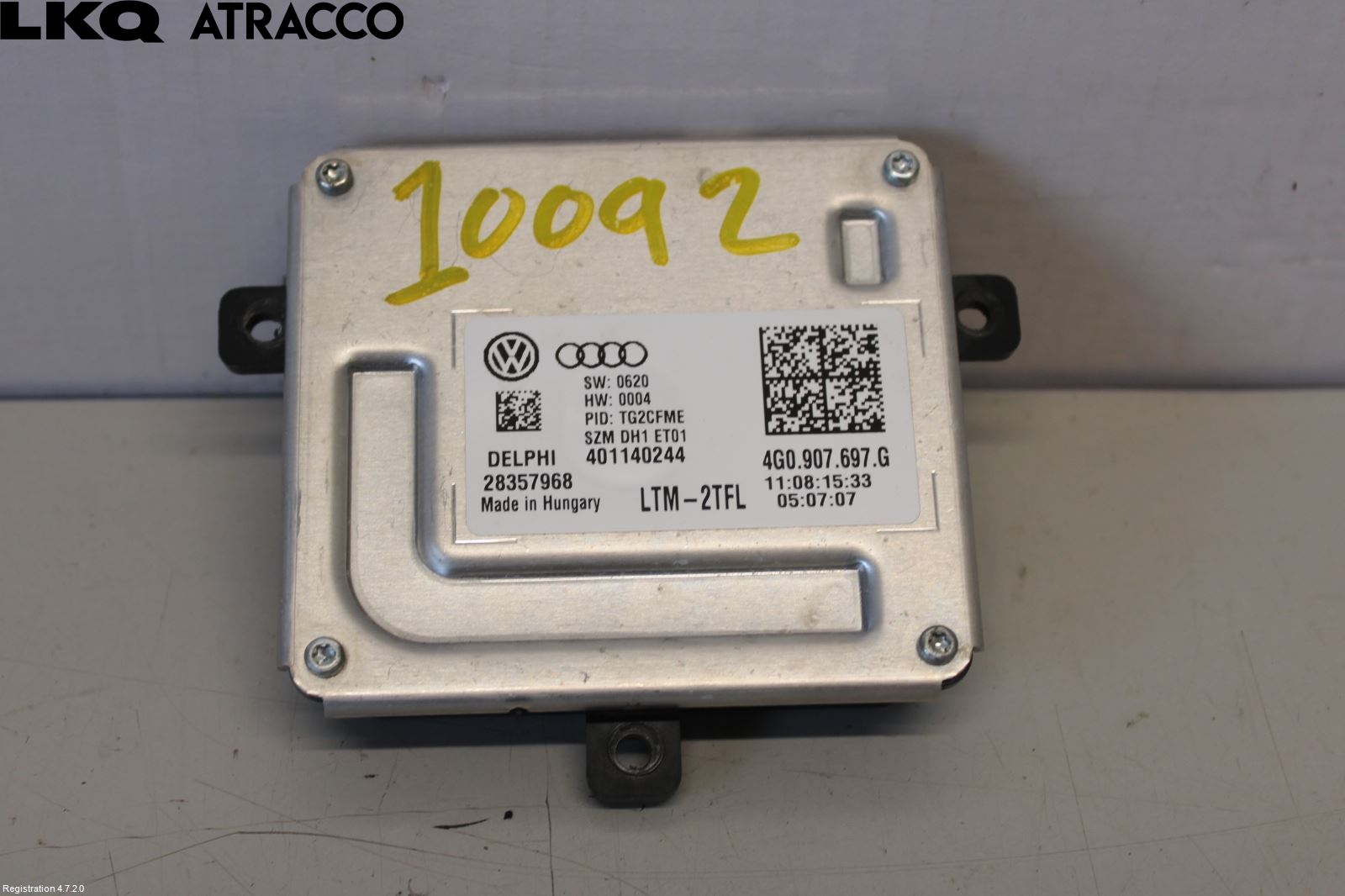 Volkswagen VW GOLF / E-GOLF VII 13-20 Styreenhet Xenon