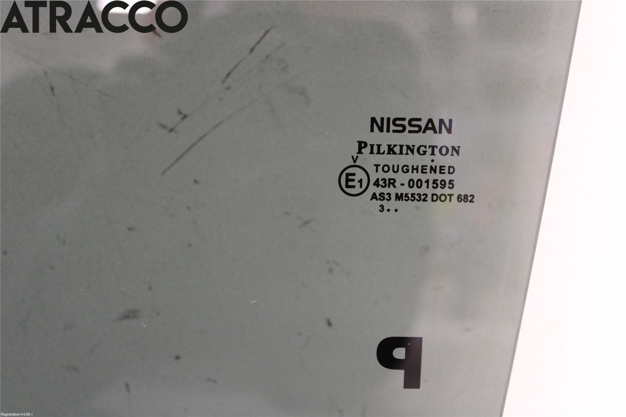 Nissan LEAF 11-17 Dørrute Bak Venstre 4Dørs