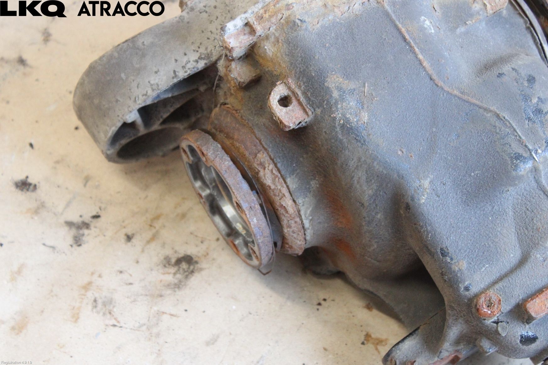 BMW X1 E84 10-15 Bakaksel Kardang Bak -Diff