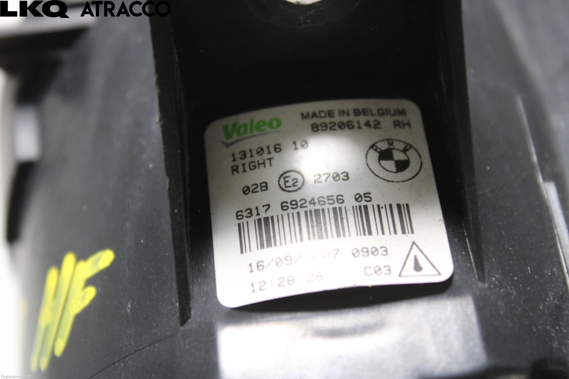 BMW X5 E70 07-13 Frontlykt-Kurve-Tåkelys