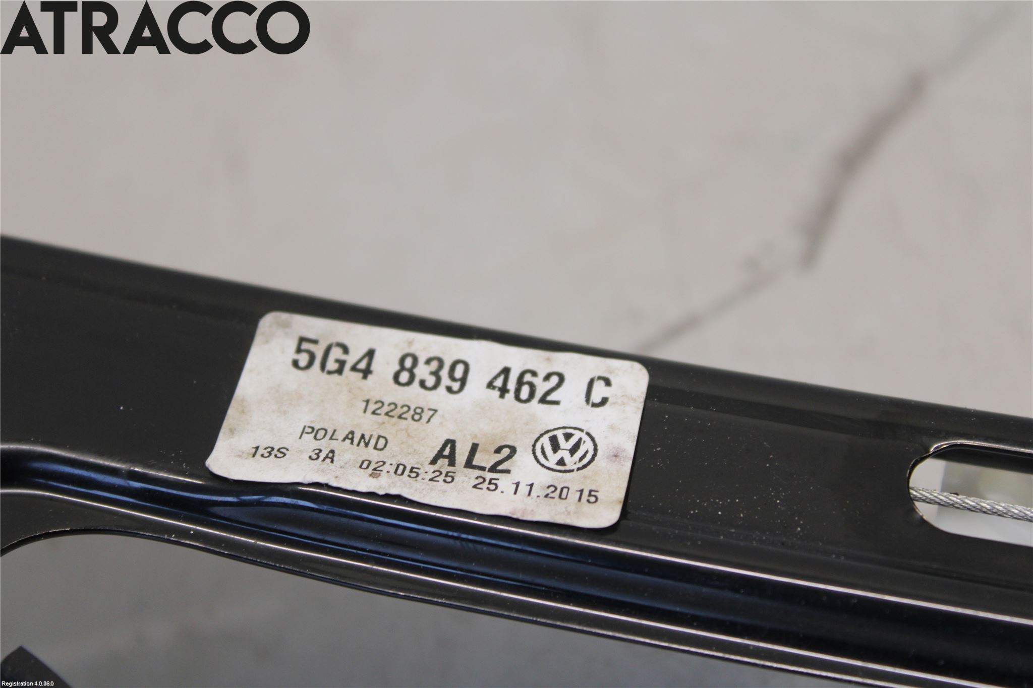 Volkswagen VW GOLF / E-GOLF VII 13-20 Vindusheis