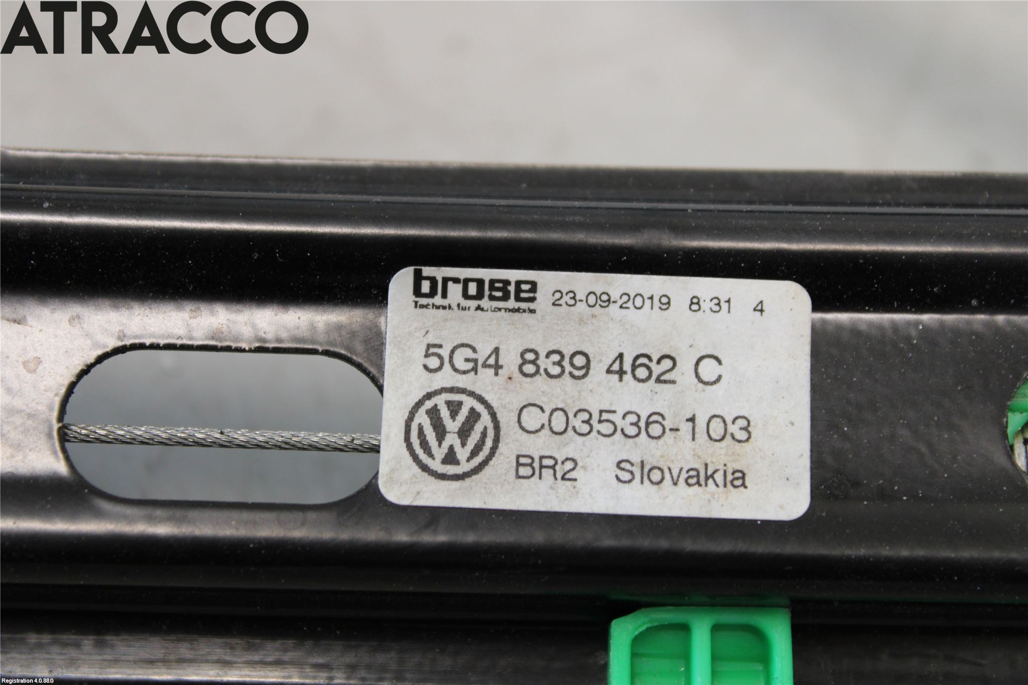 Volkswagen VW GOLF / E-GOLF VII 13-20 Vindusheis