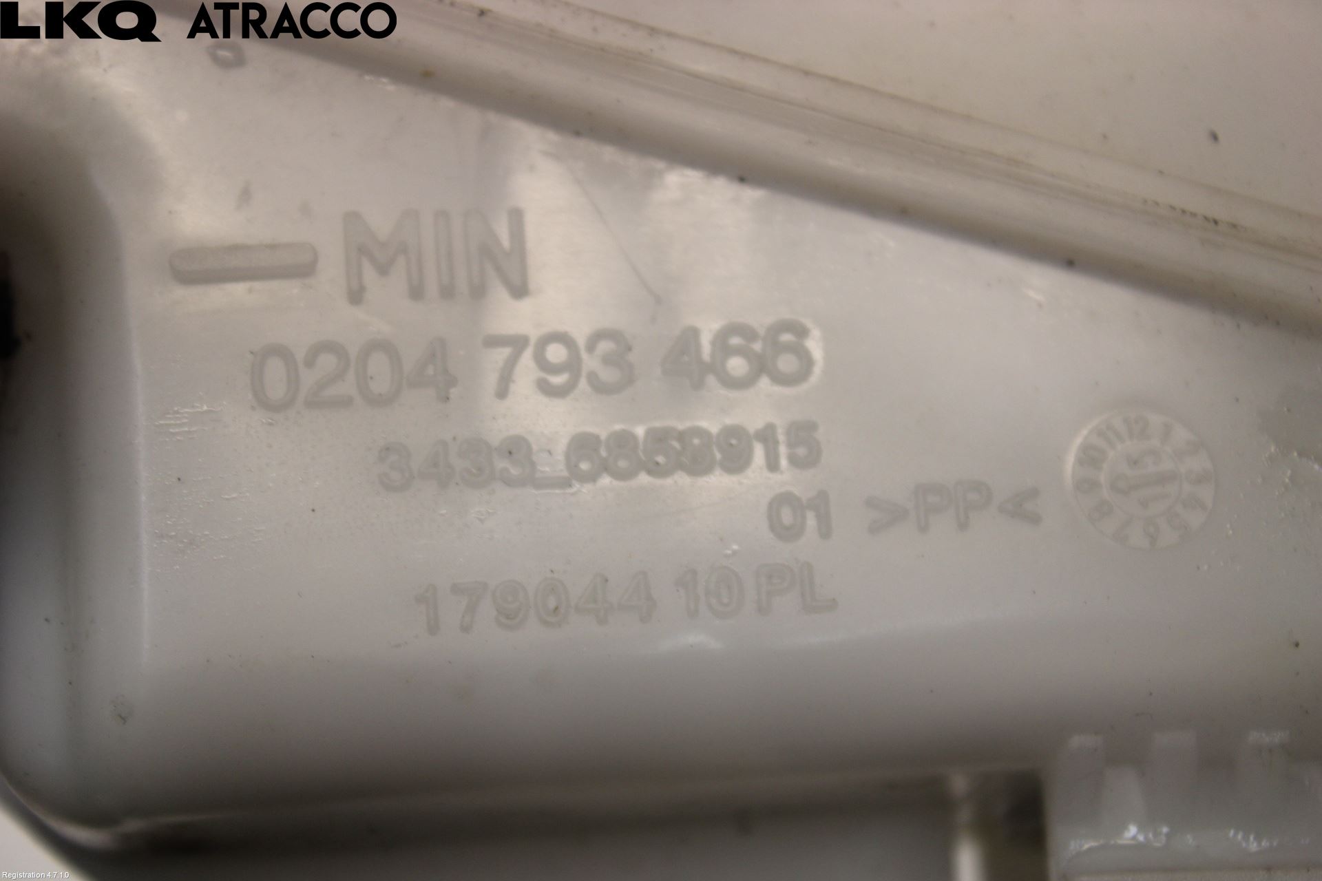 BMW i3 I01 13-22 Brems Hovedsylinder