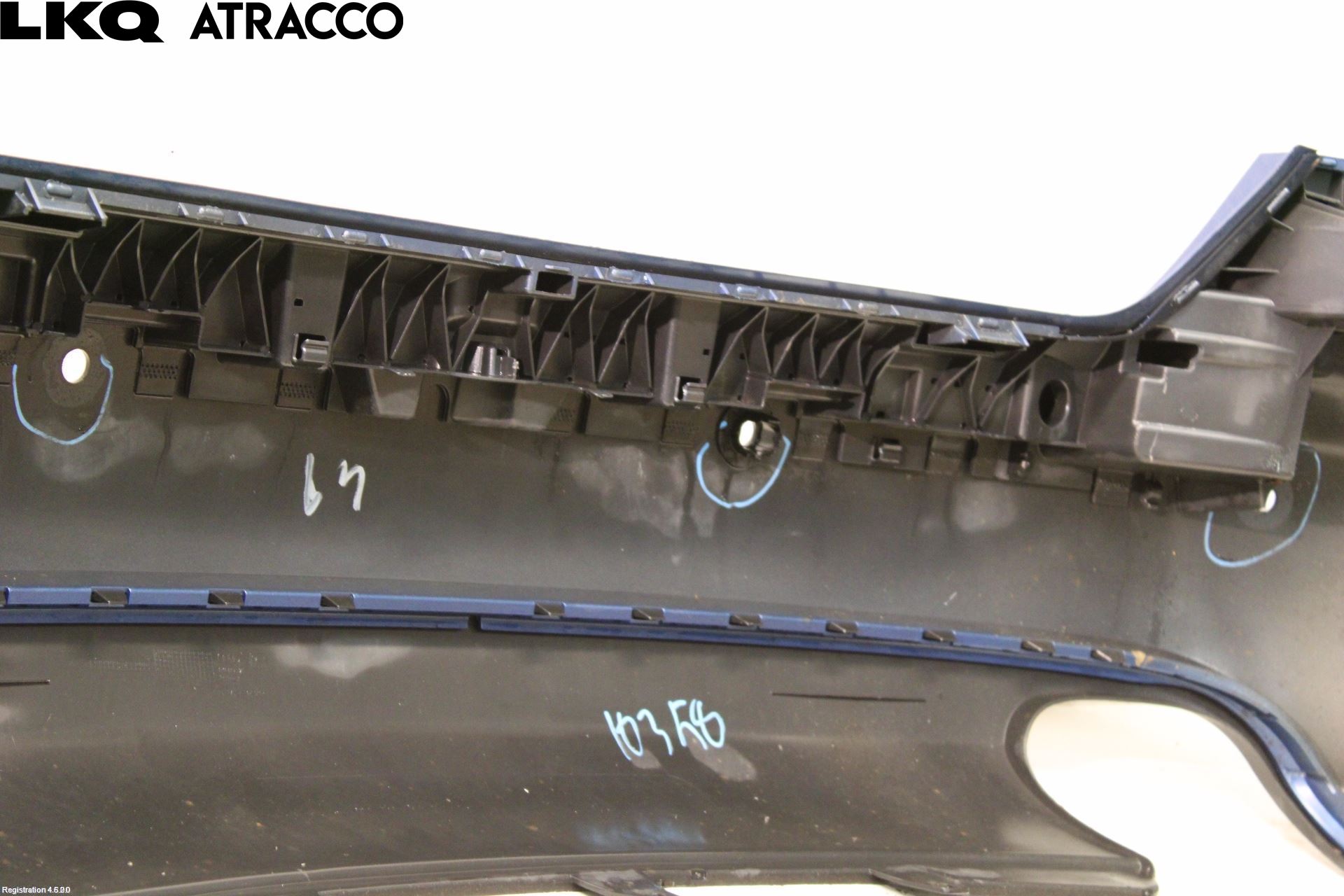 Audi A4/S4 08-11 Støtfanger Bak