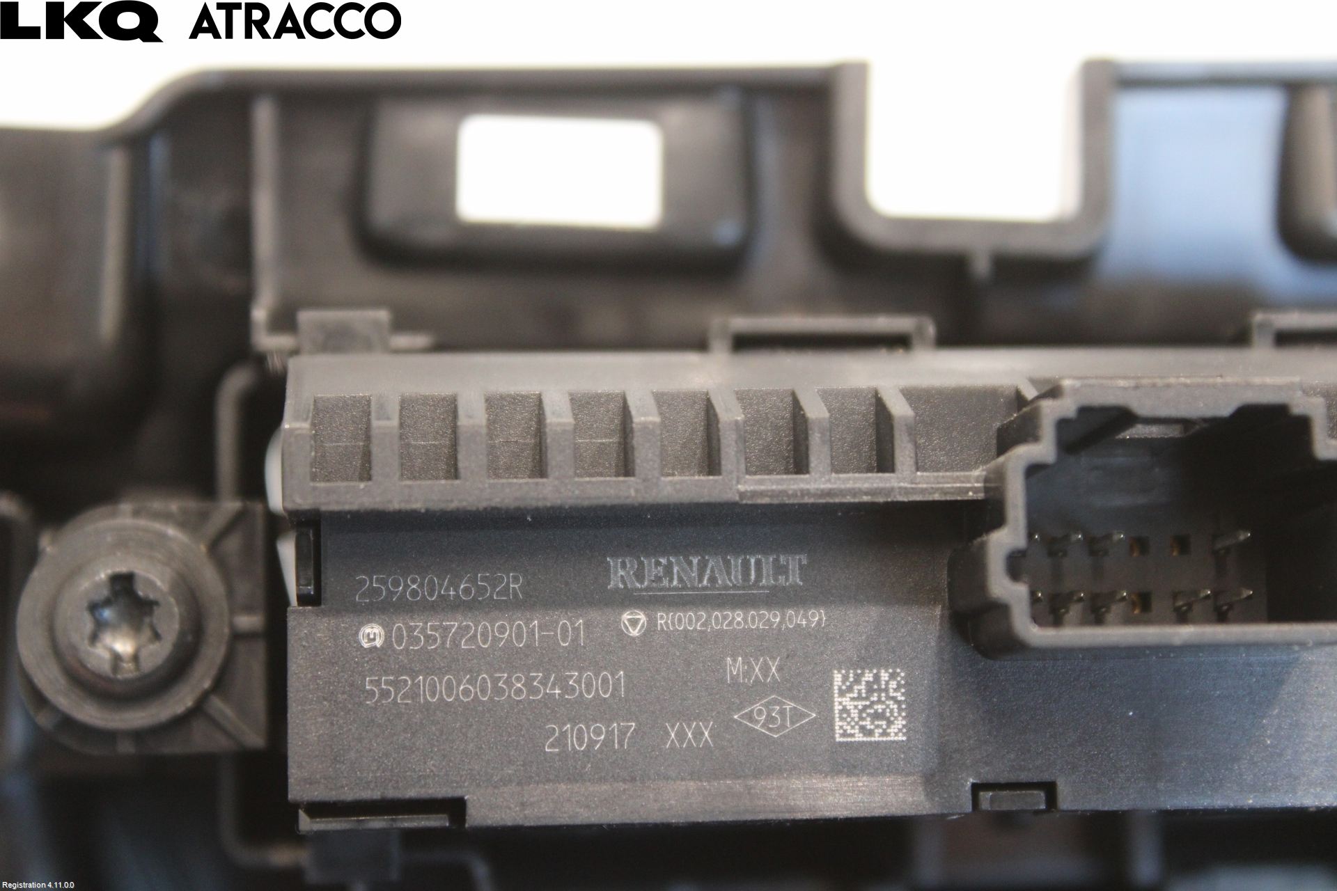 Renault ZOE/E-TECH 13- Bryter Multifunksjon