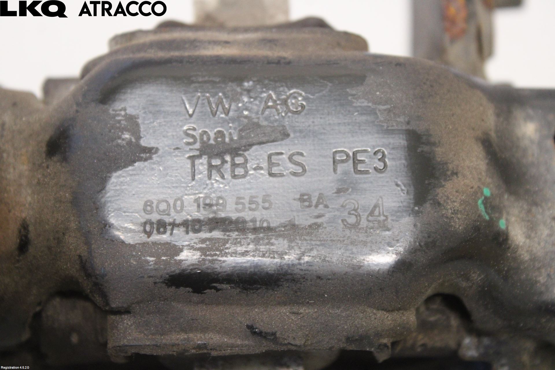 Volkswagen VW POLO 10-17 Gearkasse Feste Gummi