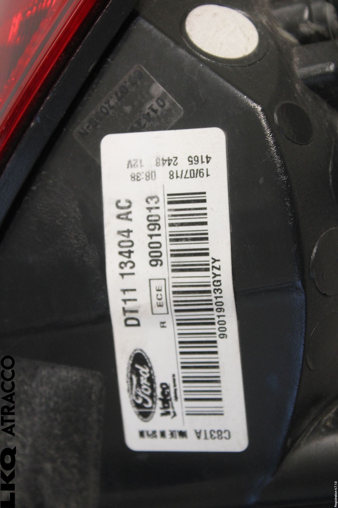 Ford TRANSIT/TOURNEO CONNECT 13-22 Baklykt Høyre