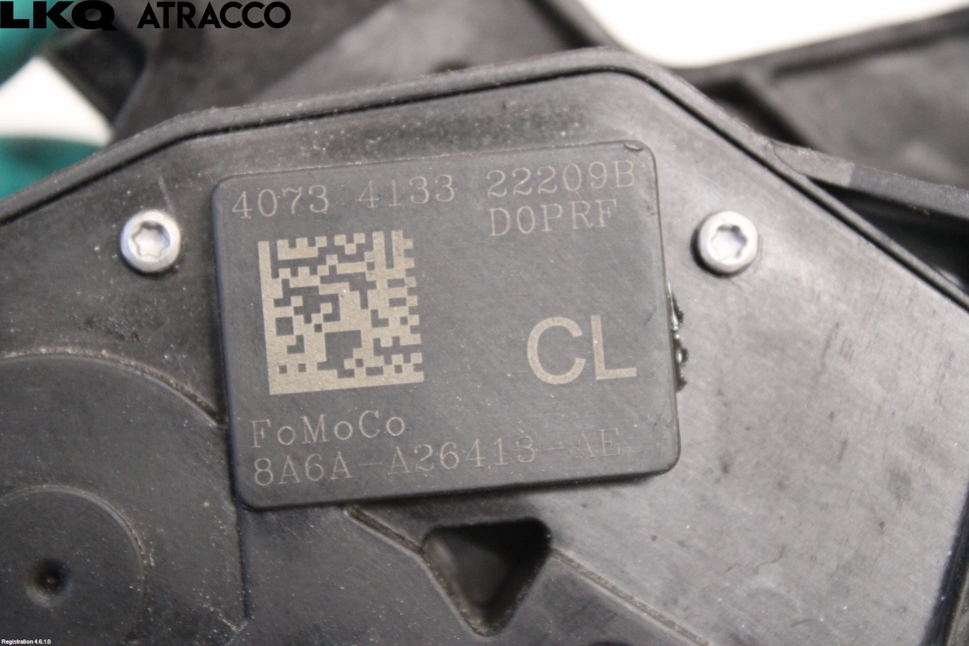 Ford FIESTA 09-12 Dørlås - Låsekasse